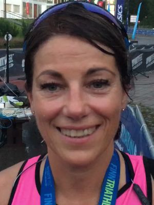 Viisikymppinen selvitti ensimmäisen triathloninsa 