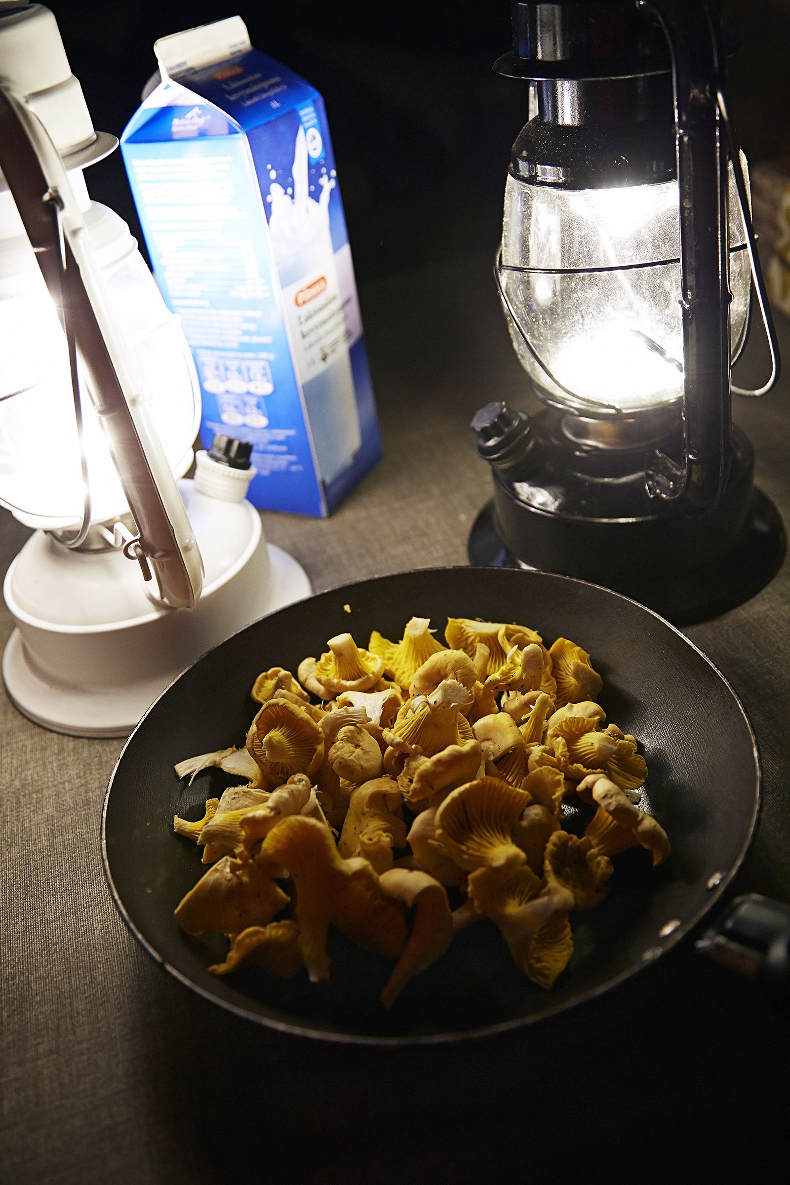 Retkiruoka maistuu rasituksen jälkeen.