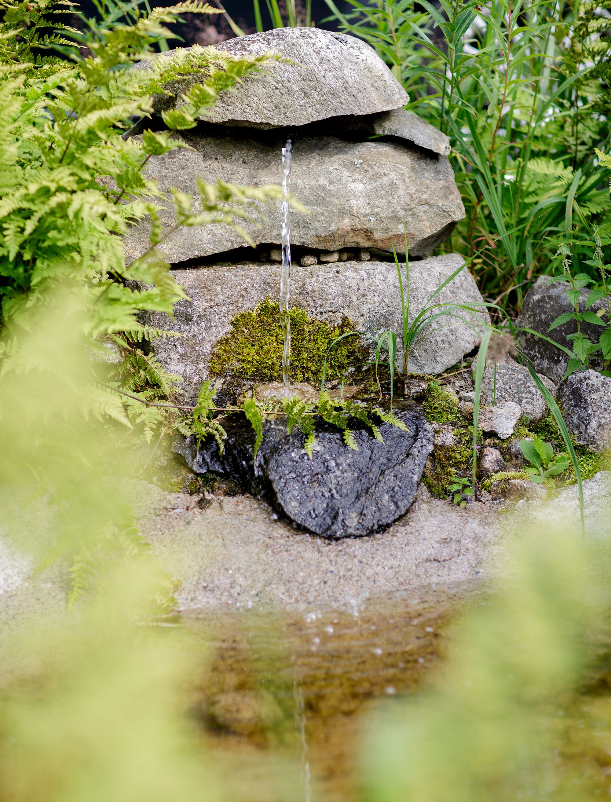 Veden solina on tärkeä tunnelmanluoja.