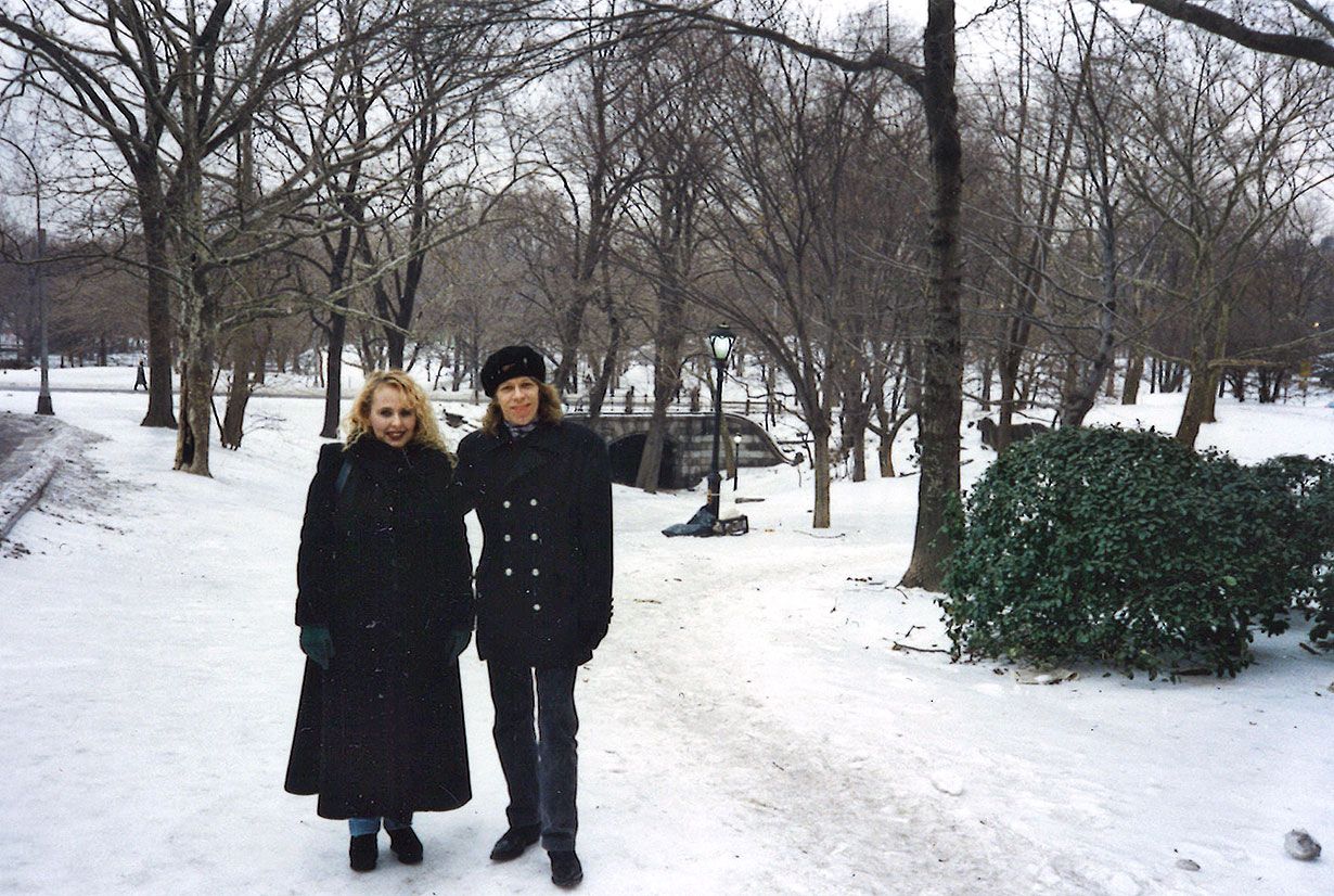 Harvinainen kaukomatka Samin kanssa. New York ja Central Park.