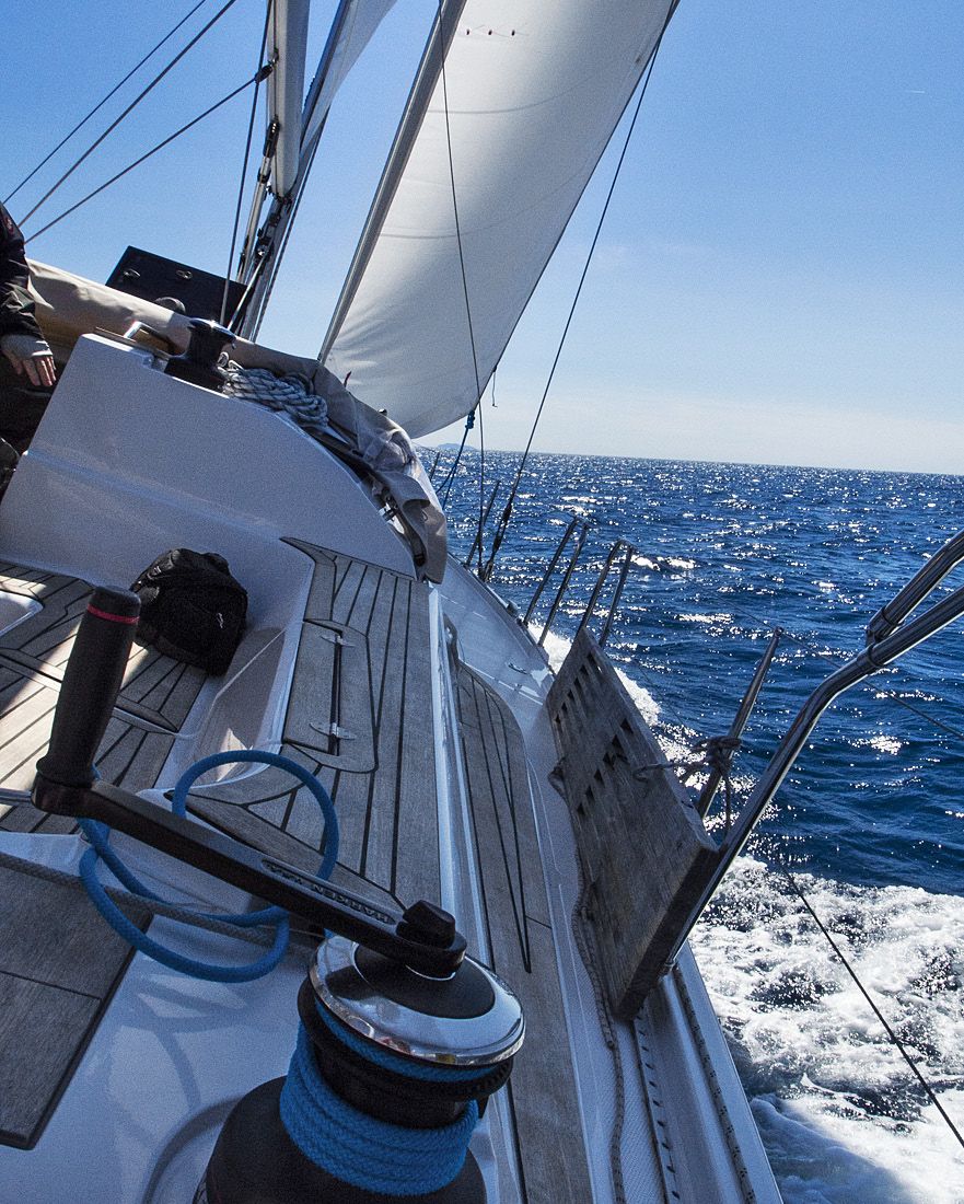 Taas mennään! Hyvällä tuulella ja meren maku suussa.