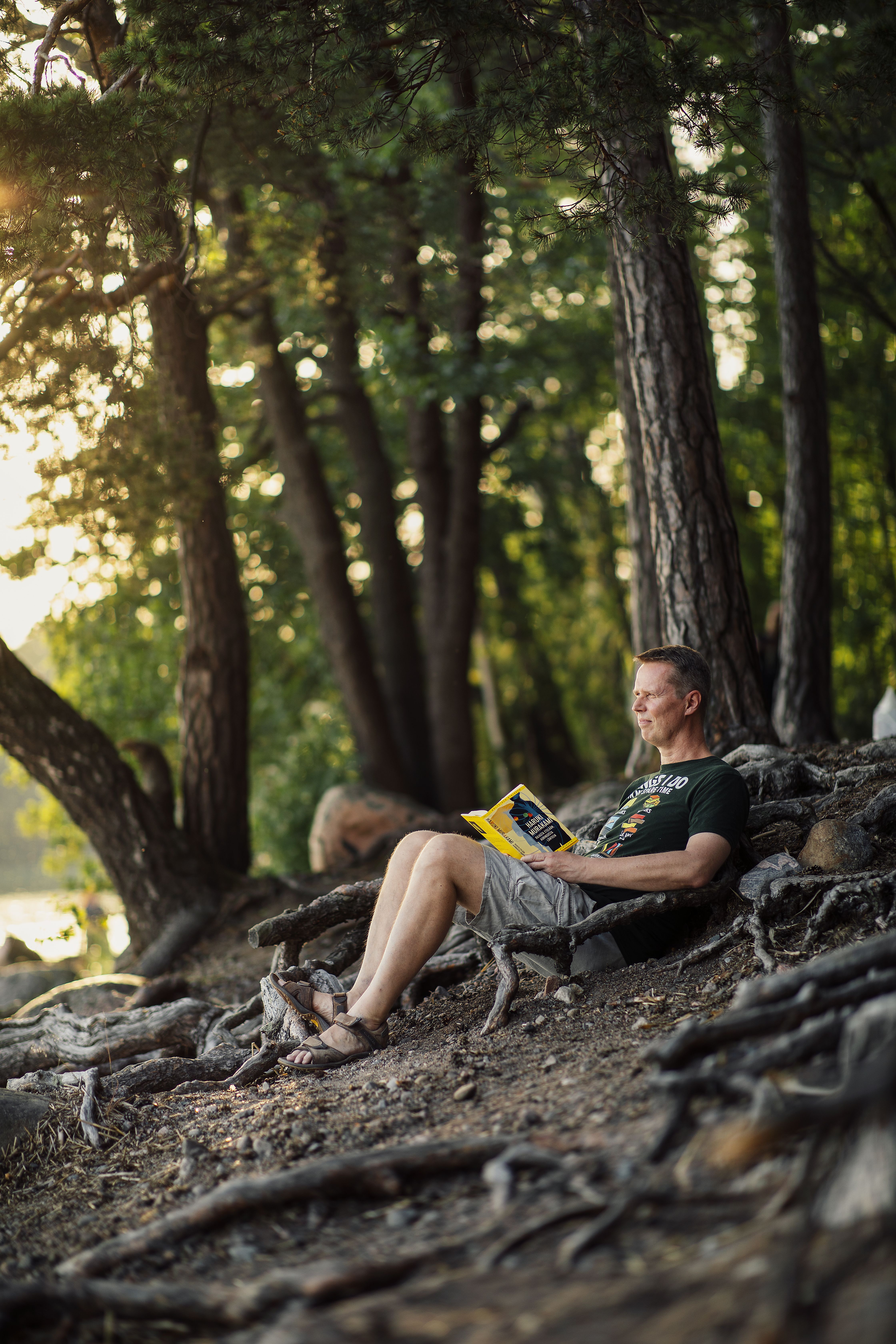 Lukeminen on aina ollut Nicklas Wancken intohimo.