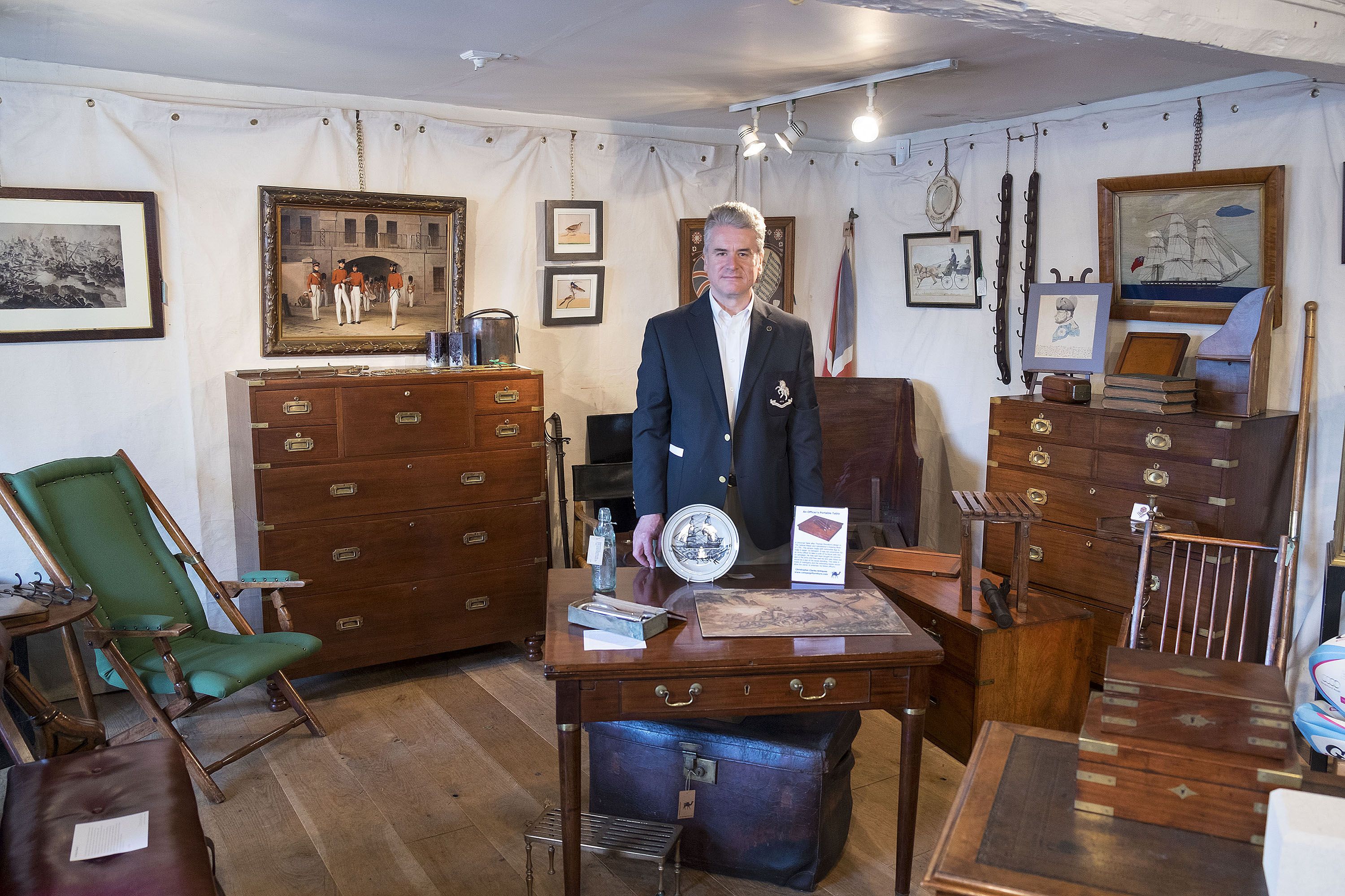 Christopher Clarke on erikoistunut sotahistoriaan.