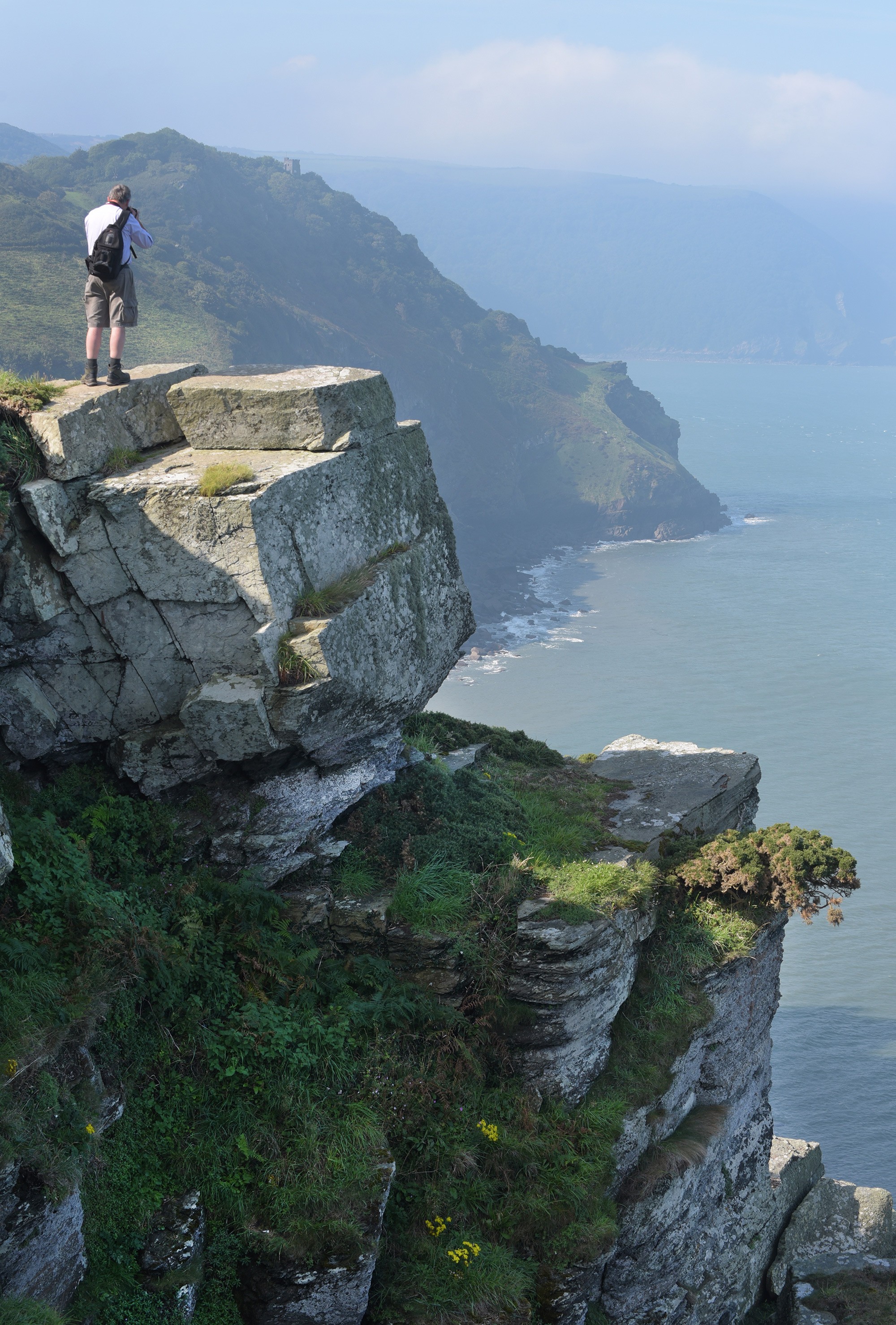 Exmooren kansallispuiston näkymät ovat huimat.
