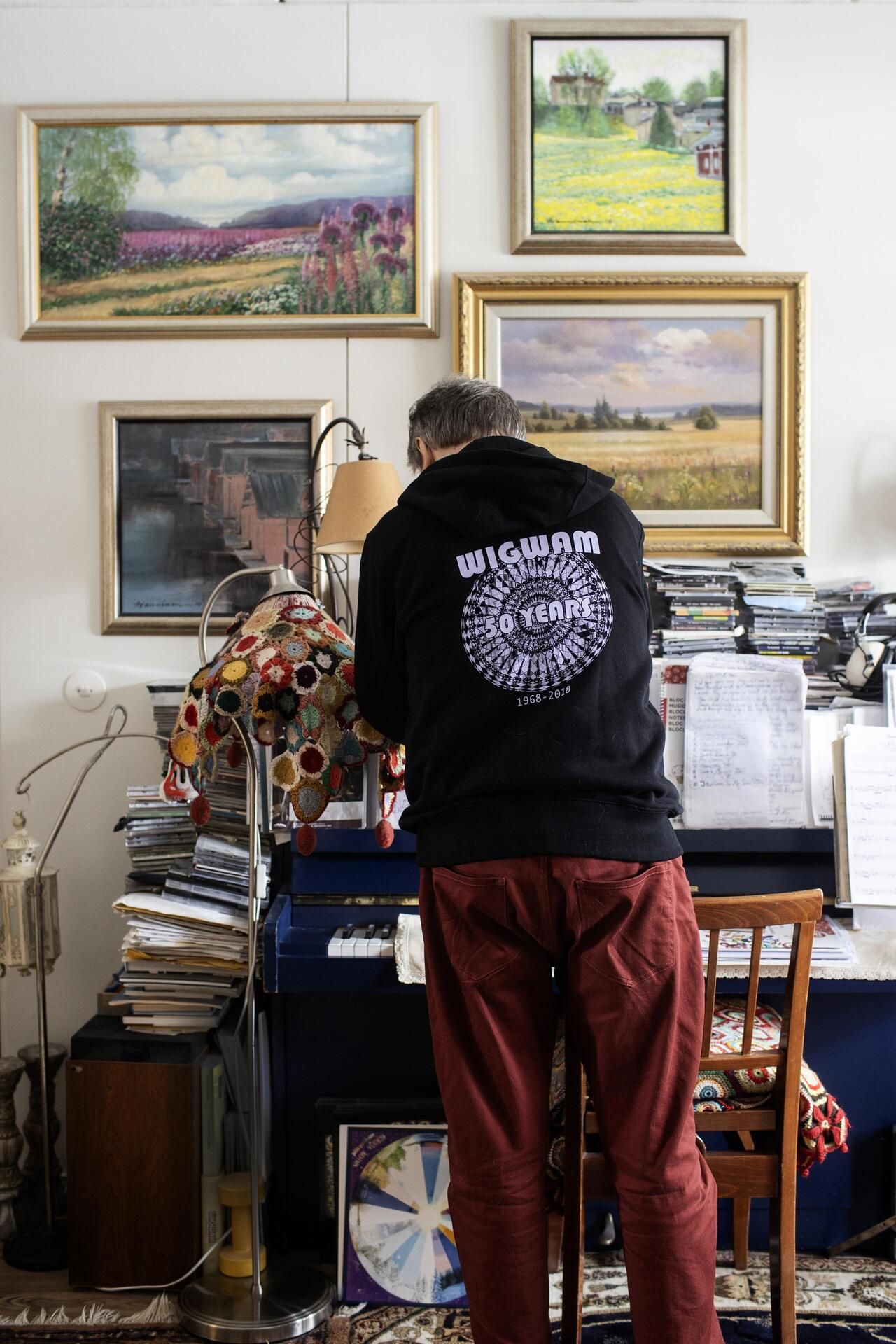 Syksyllä 2018 Jukka oli mukana Wigwamin 50-vuotisjuhla kiertueella.