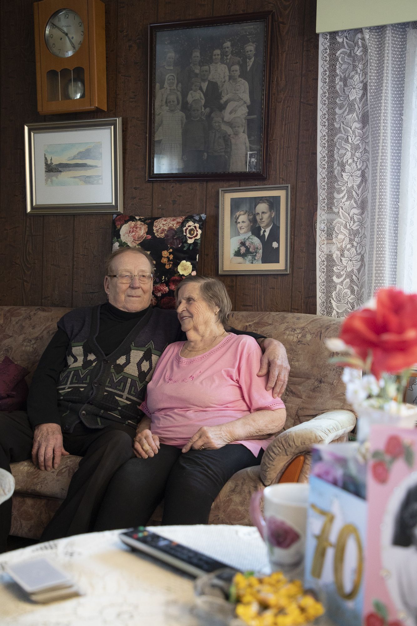 – Saisimmepa elää vielä kymmenen vuotta, Sylvi unelmoi.