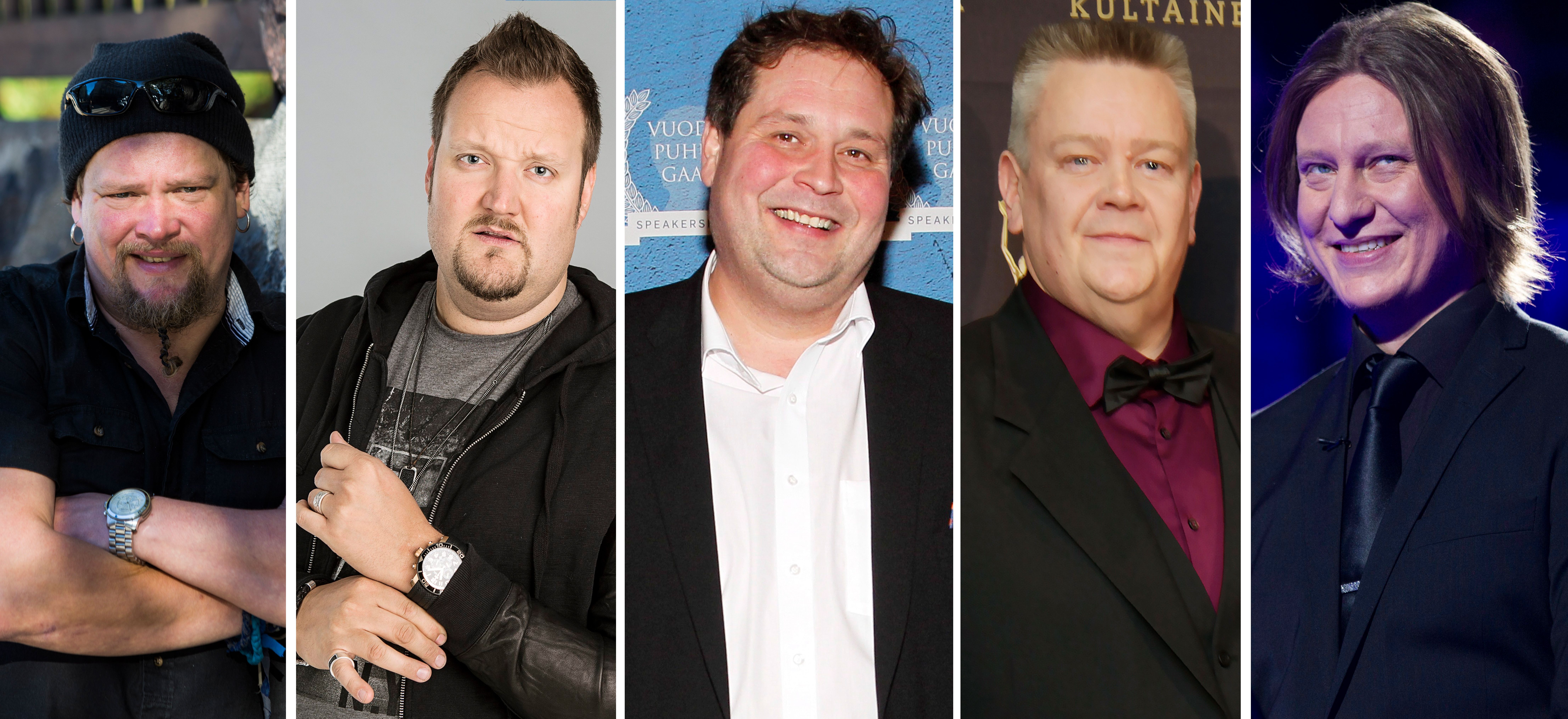 Onko Suomen hauskin mies: Ville Haapasalo, Sami Hedberg, Jethro Rostedt, Aki Palsanmäki vai Jaajo Linnonmaa?