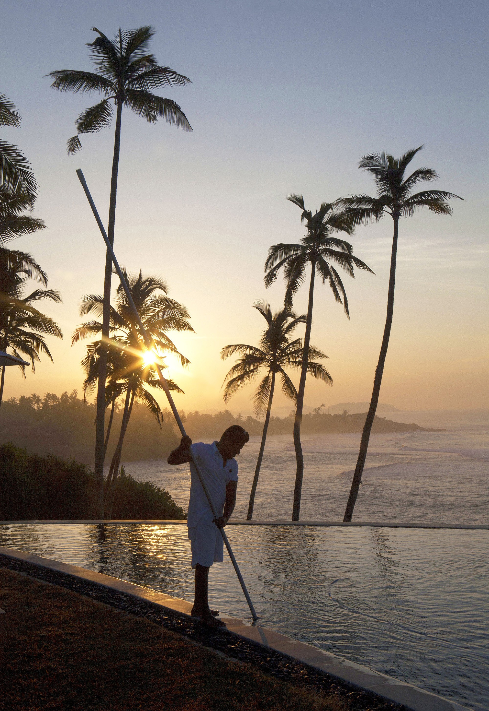 Cape Weligaman loma-alue on saaren uusimpia.