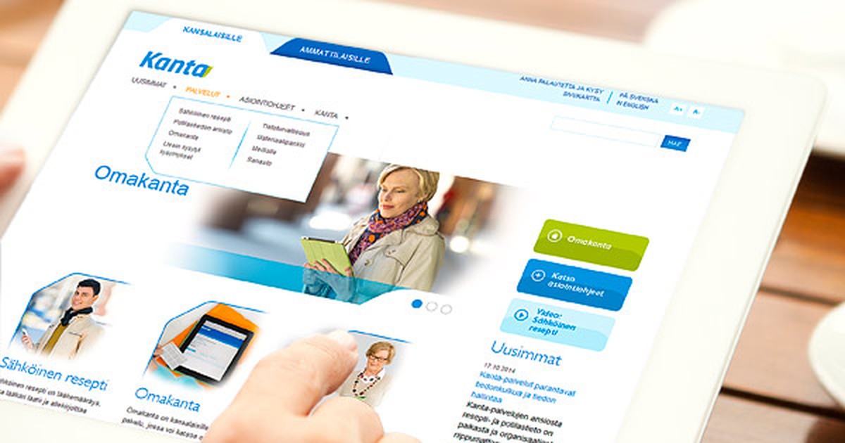 Kanta Rata Joko sinä olet katsonut terveystietojasi Kanta-palvelussa? | ETLehti