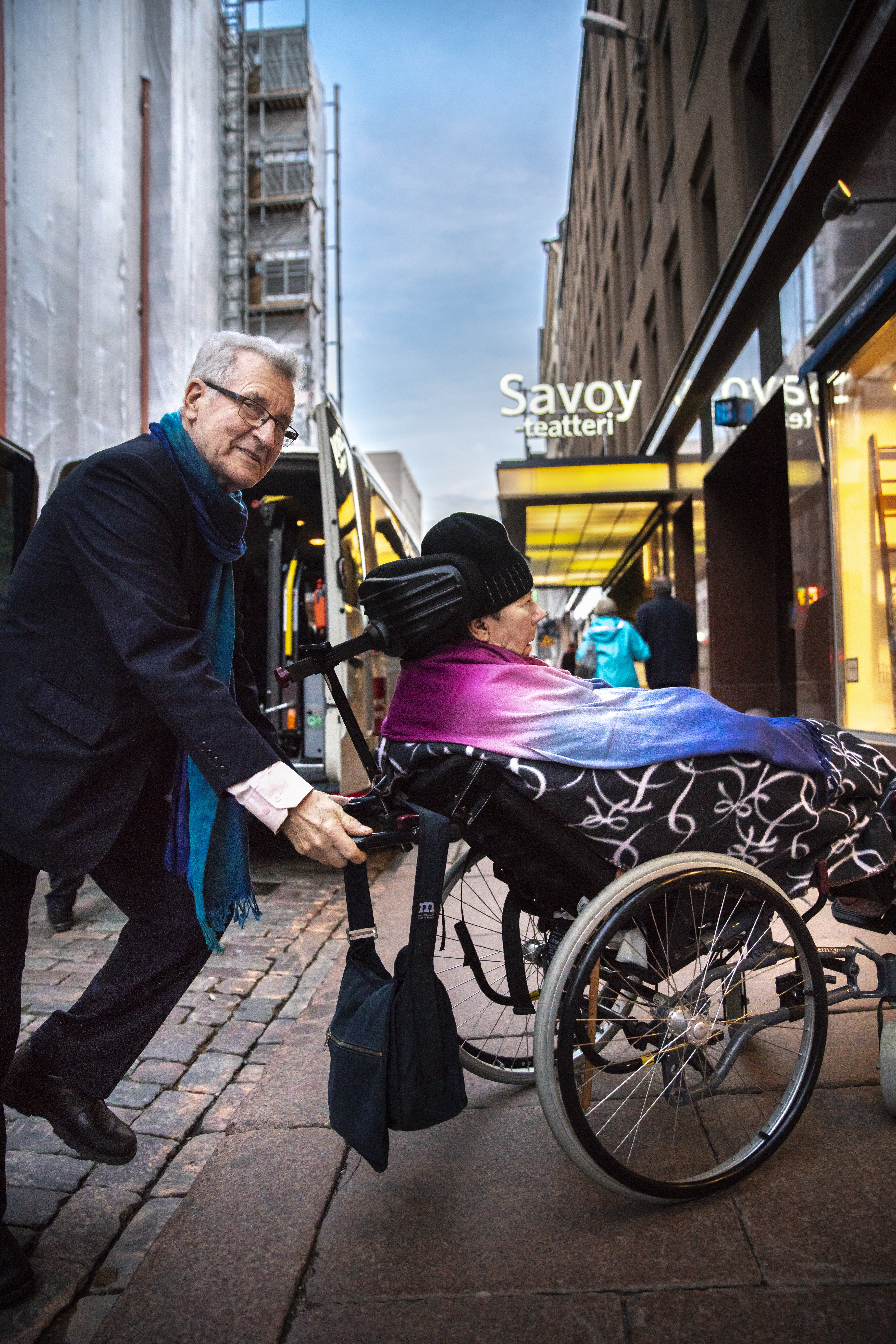 Muistiliiton juhlagaala oli tärkeä tilaisuus pitkään toiminnassa mukana olleille Pulkkisille.