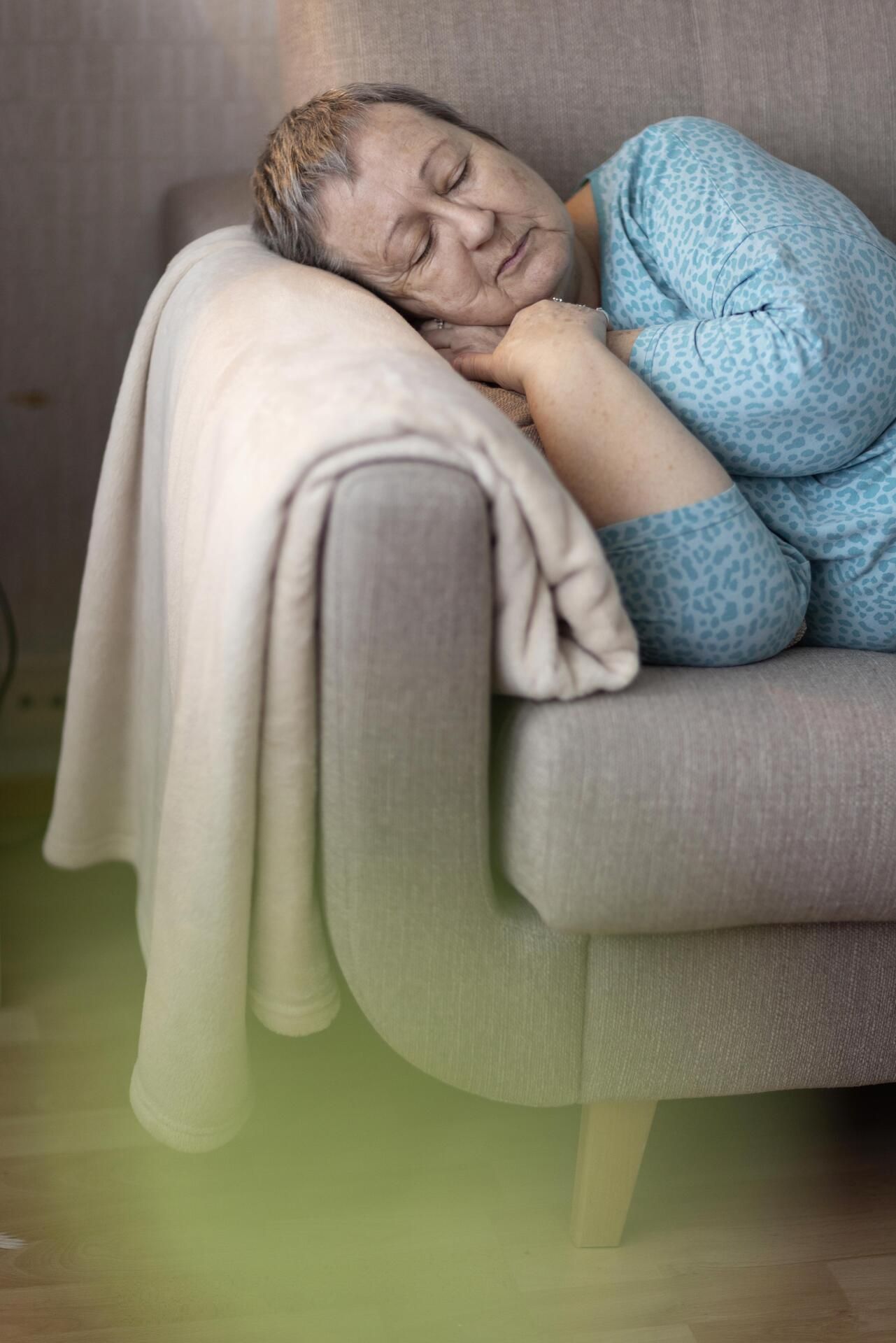 Masennus näkyy väsymyksenä.