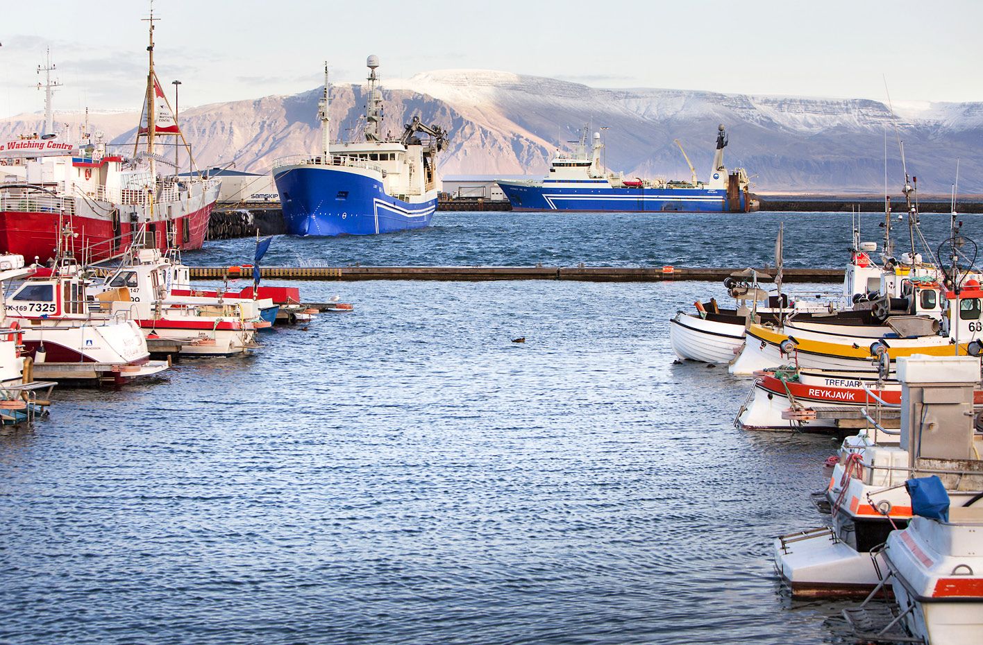 Vanhaan satamaan kannattaa mennä kävelylle.