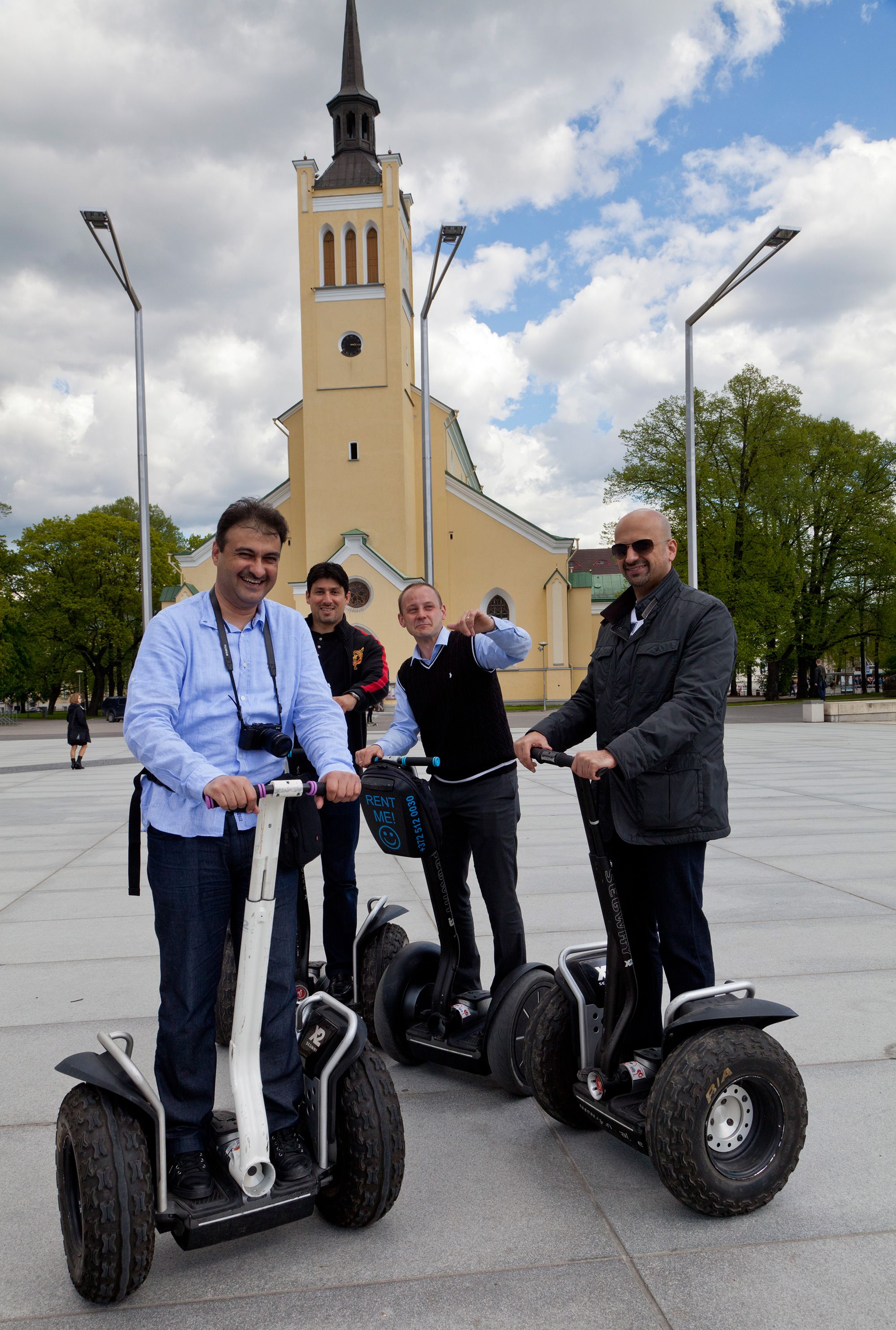 Segway-ajelu on hauska tapa tutustua Tallinnaan.