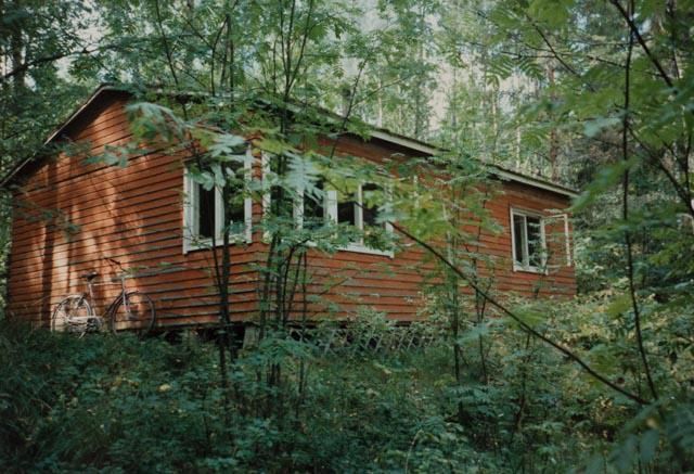 Tämän rakennuksen piti siirtyä Saksaan, mutta siitä tulikin Jussin isälle ylähuvila.