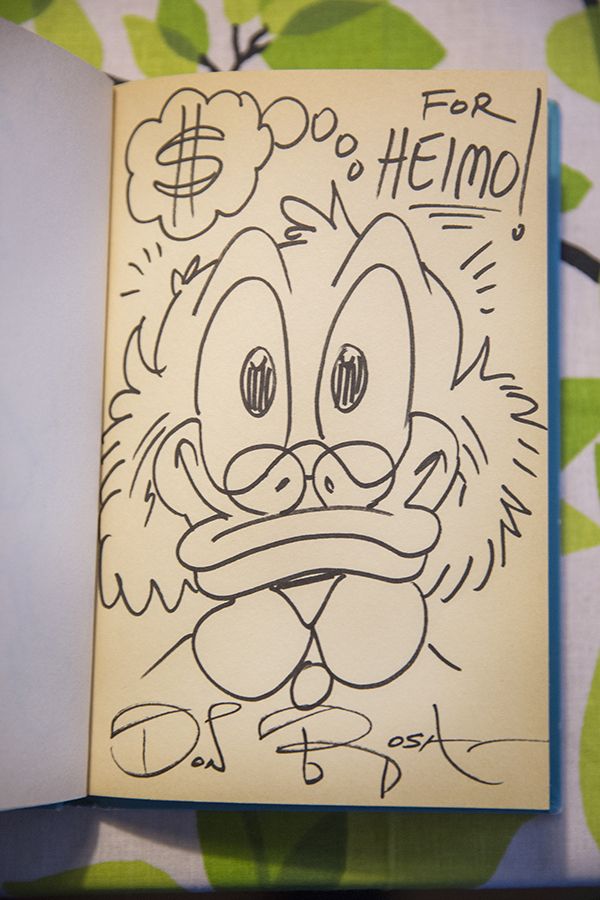 Don Rosan taideteos Heimolle.