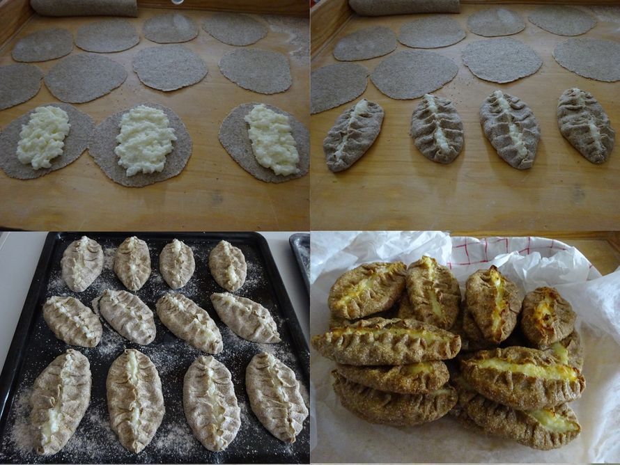 Ania1 kirjoittaa keskustelupalstalla: Tein jo alkuviikolla karjalan piirakoita,niidenkään terveellisyydestä en tiedä mutta syötyähän nuo tulee.