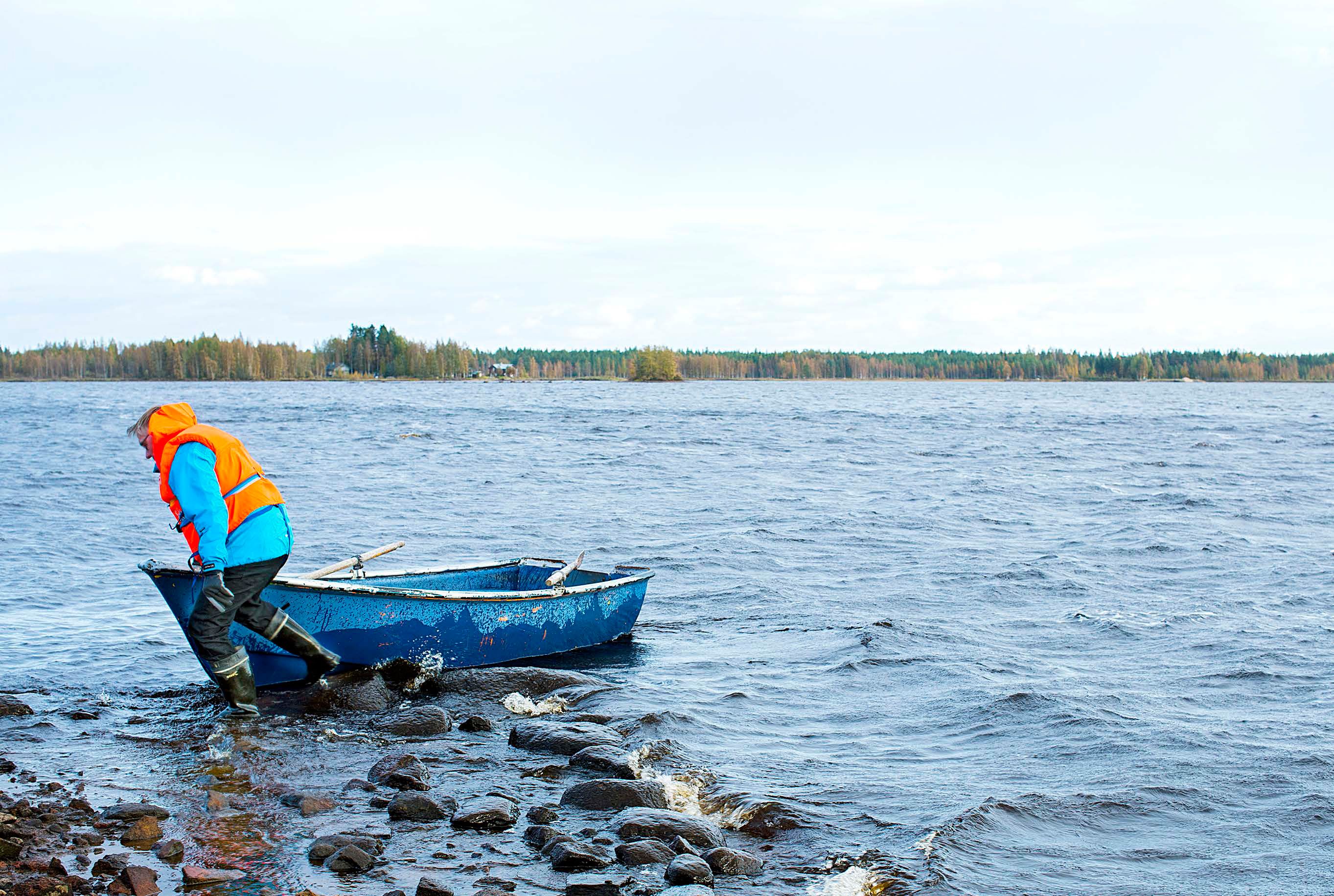 Syksyinen käynti kotisaarella on viimeinen, Aaro uskoo.