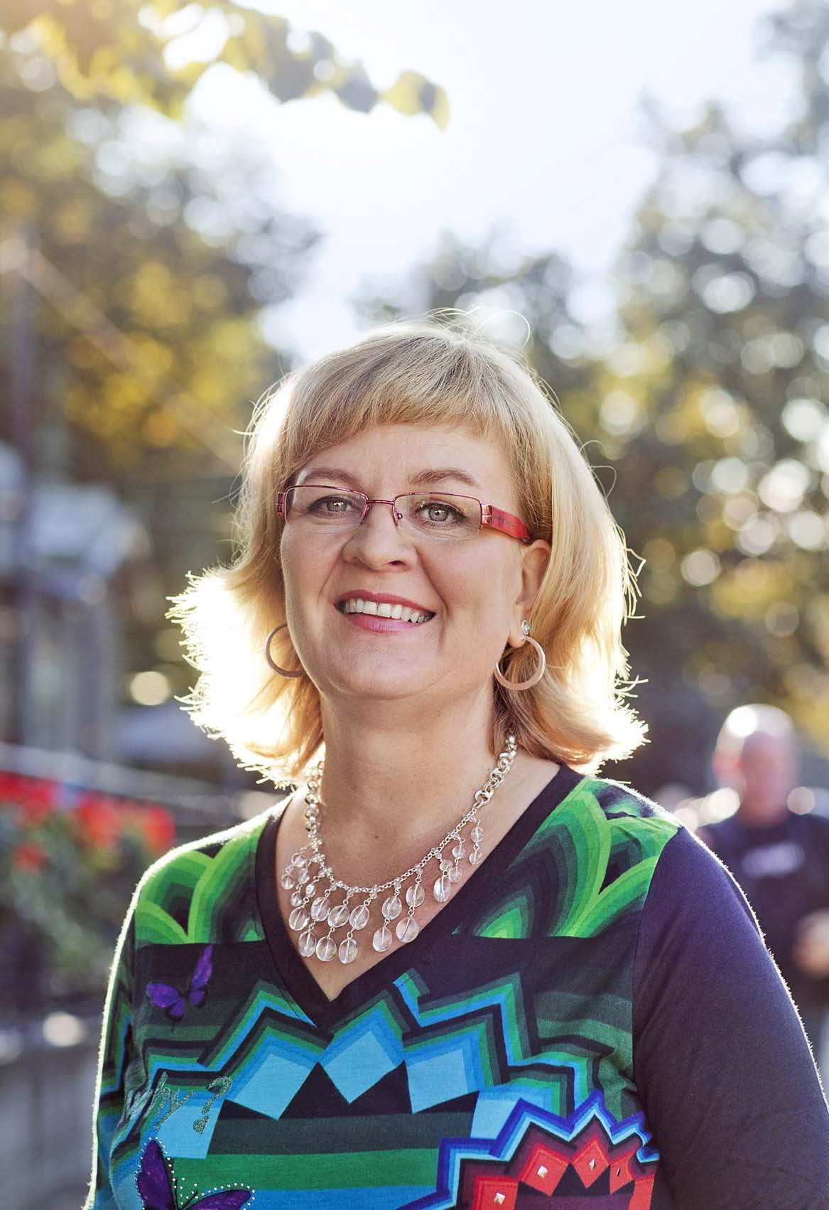 Vuokko toivoo, että hänellä olisi tulevaisuudessa enemmän aikaa lapsenlapsilleen. – Lapset ovat aina elämässäni se ykkösjuttu.