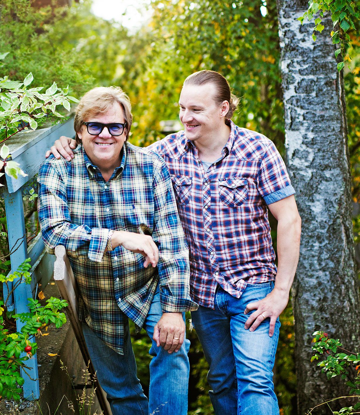 – Isän on hirveän vaikea hellittää asioista, vapaallakin pitäisi mennä sata lasissa, Kalle sanoo.