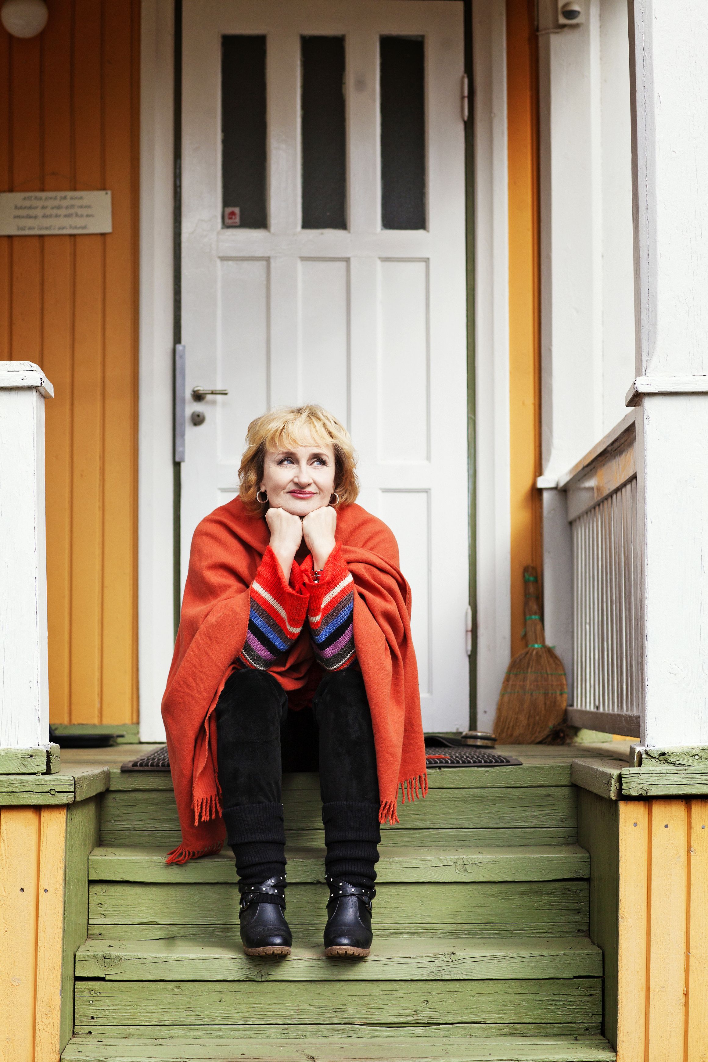 "Olen pohjalaanen, jonka koti on nyt Tenholassa", Ami Aspelund sanoo.