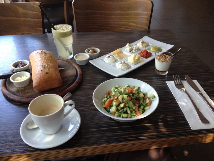 Aivan mahtava aamupala Israelin tapaan.