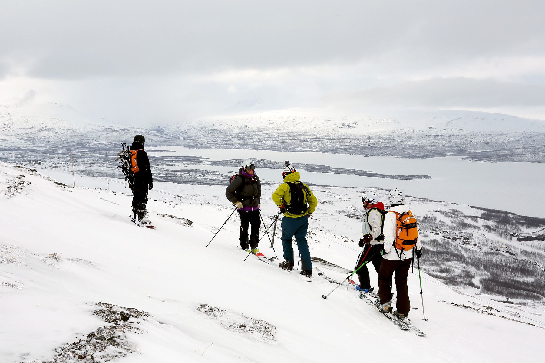 Björklidenin laelta näkyy Norjaan saakka.