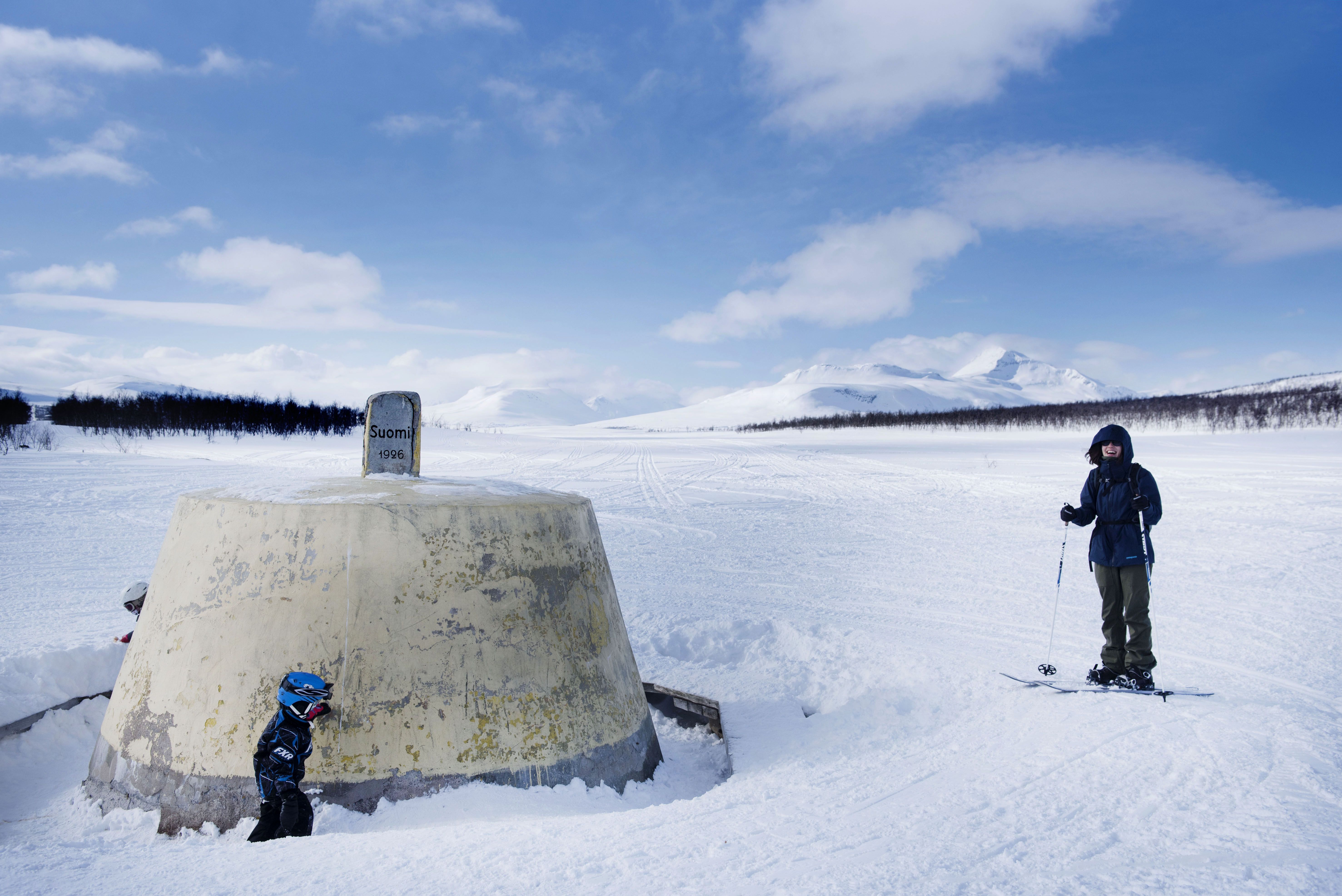 Onkohan tämä maailman turvallisin rajapyykki.