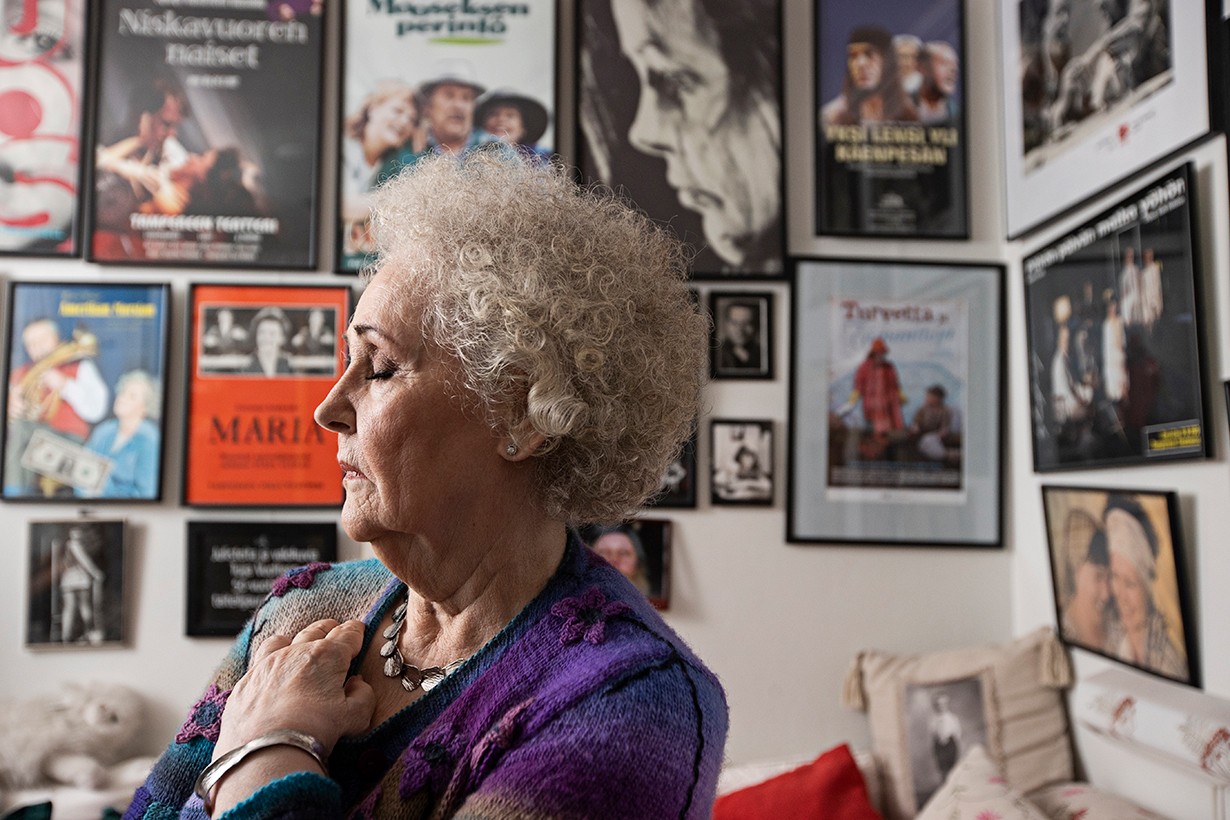 Tuija Vuolle kutsuu harvoin ystäviä luokseen, koska viihtyy hyvin itsekseen.