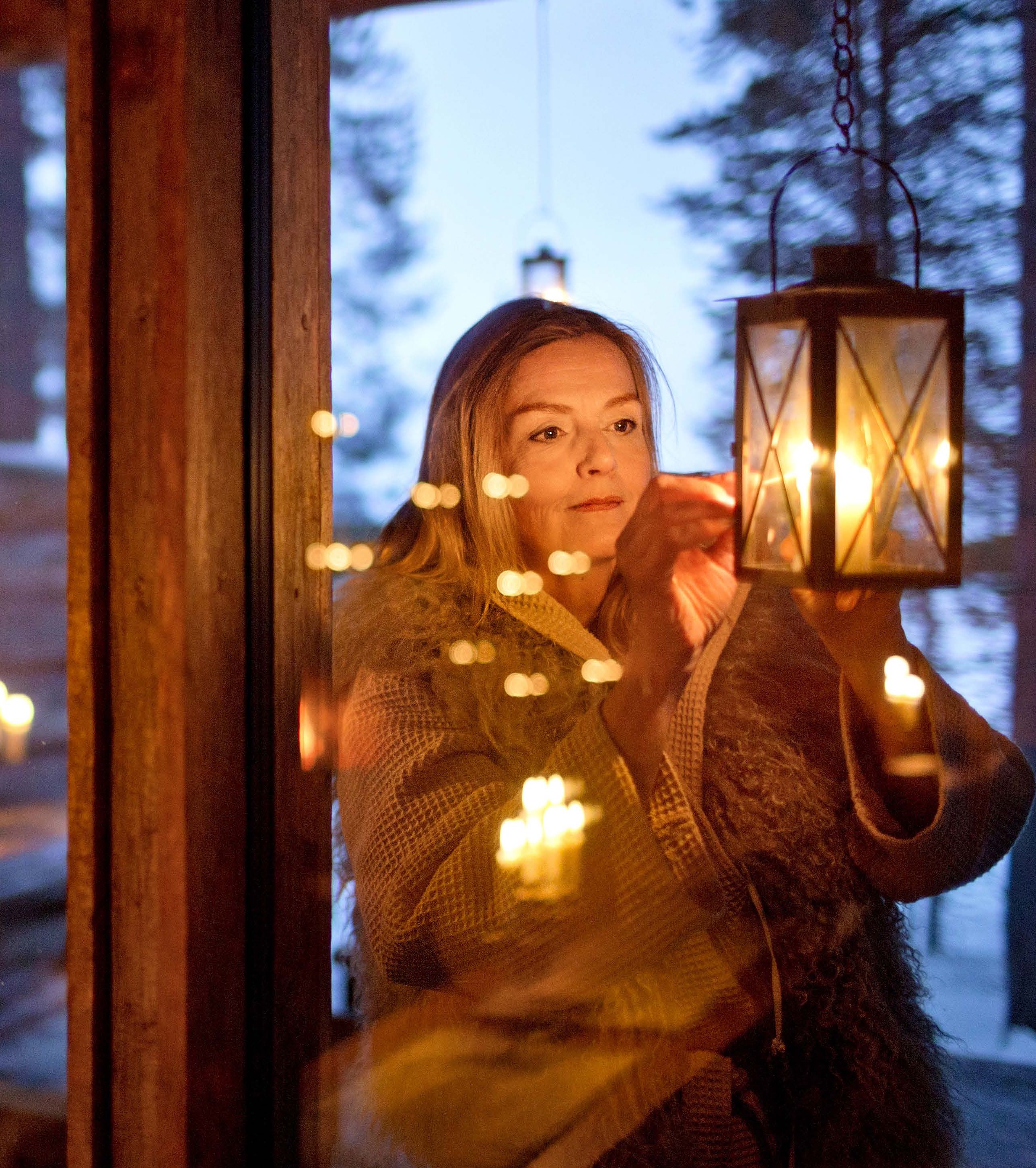 – Luonnossa kaikki on harmoniassa. Menen sen mukana, annan tapahtua, Anne sanoo. 