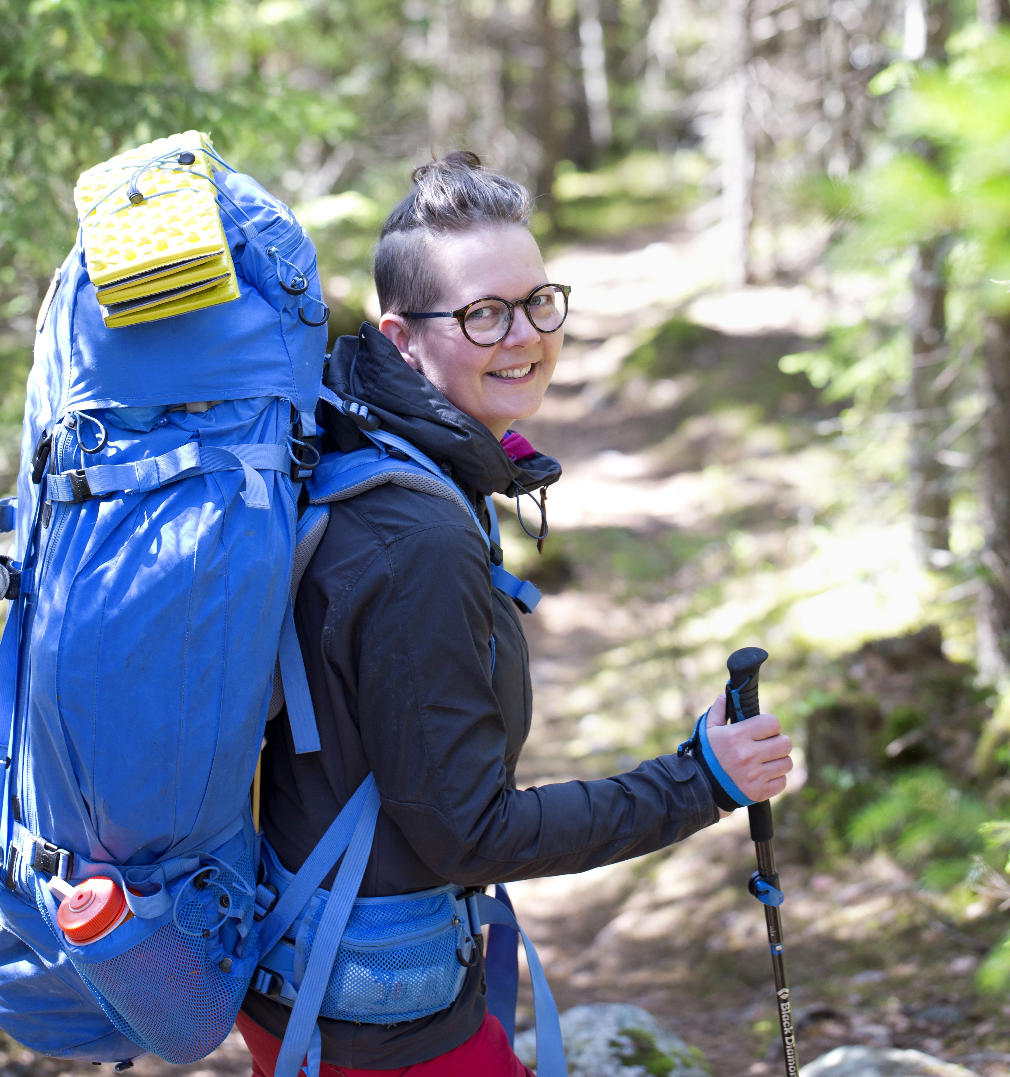 Metsä kutsuu Minnaa harva se päivä.