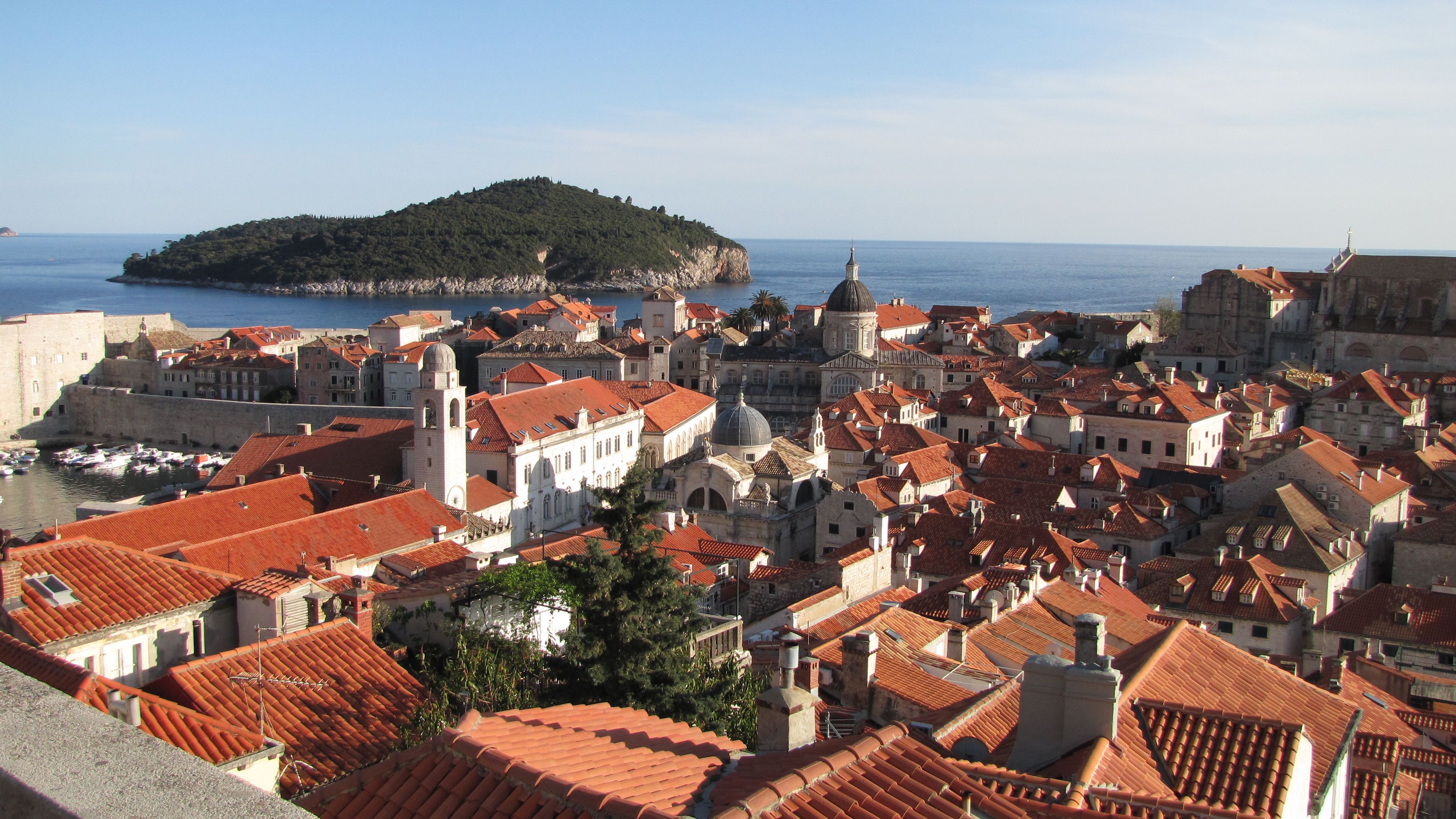 Dubrovnikin vanhankaupungin kerrotaan olevan yksi kauneimmista.