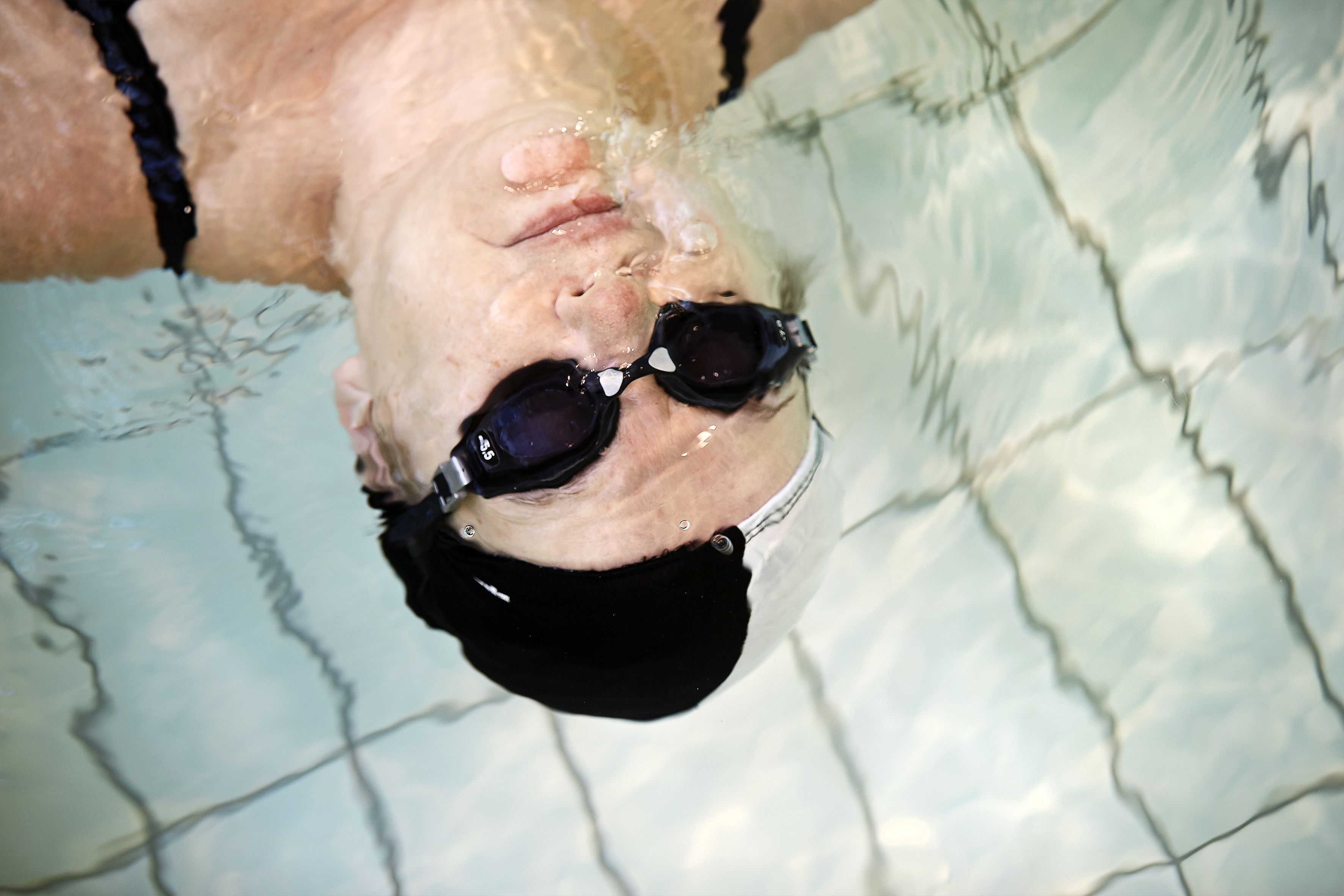 Merjan uimalasit on varustettu voimakkuuksilla.