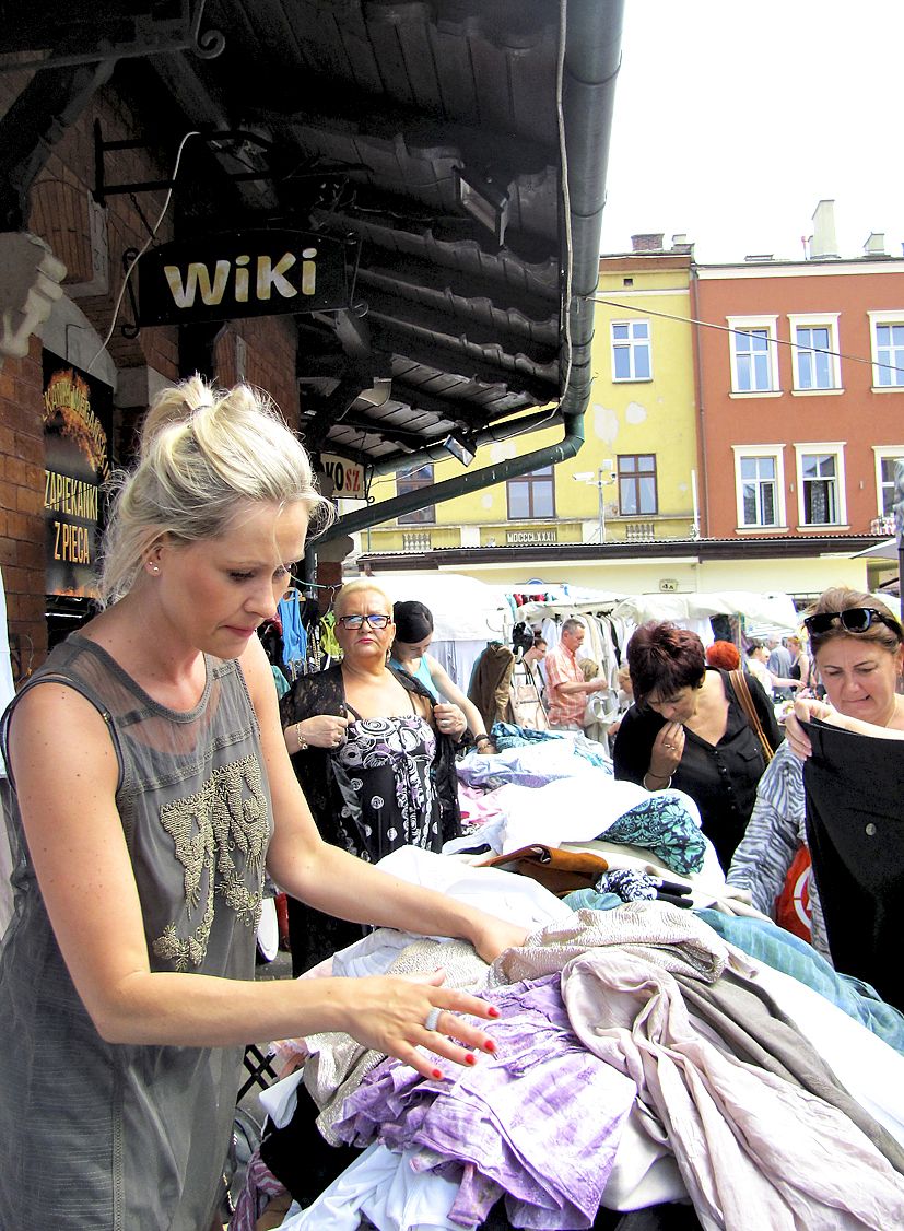 Kirpputorien ykkönen on Plac Nowyn tori Kazimierzissä.