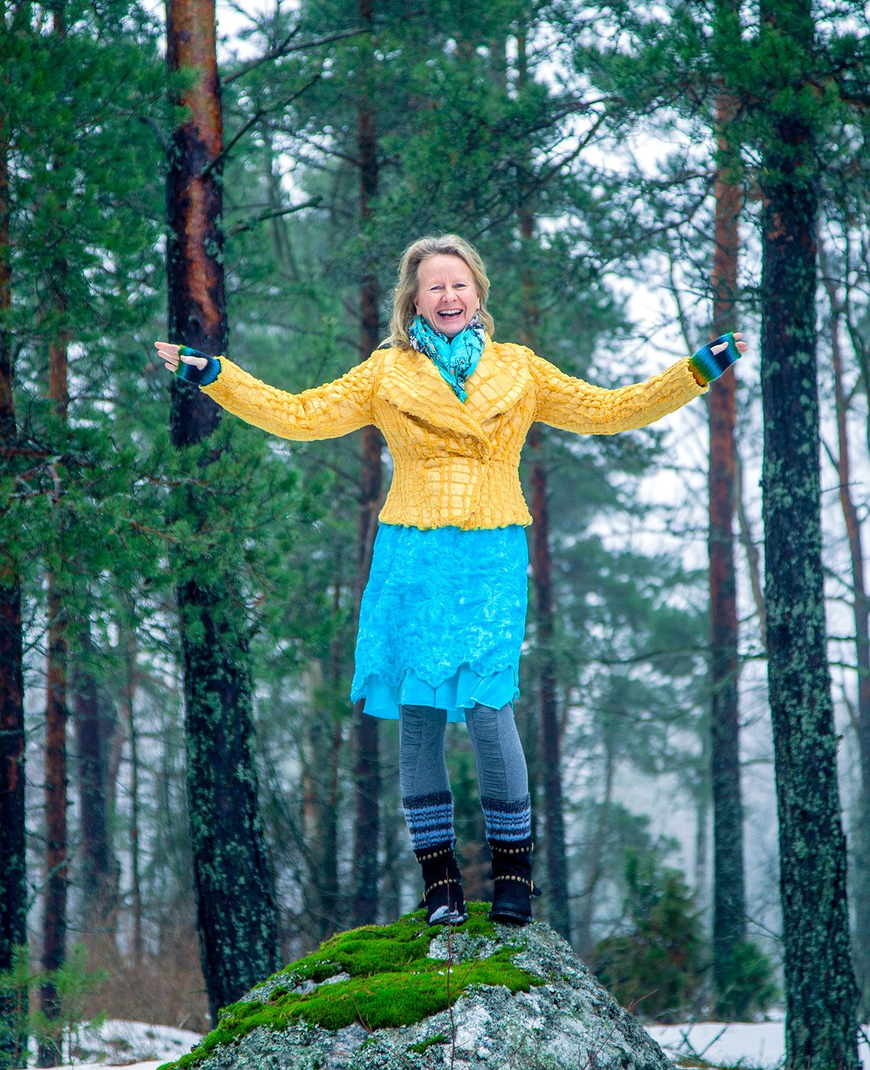 Kaija Juurikkala ei halua opastaa muita. – Eläköön virheet! Ne ovat tärkeitä, jotta voimme antautua elämälle.