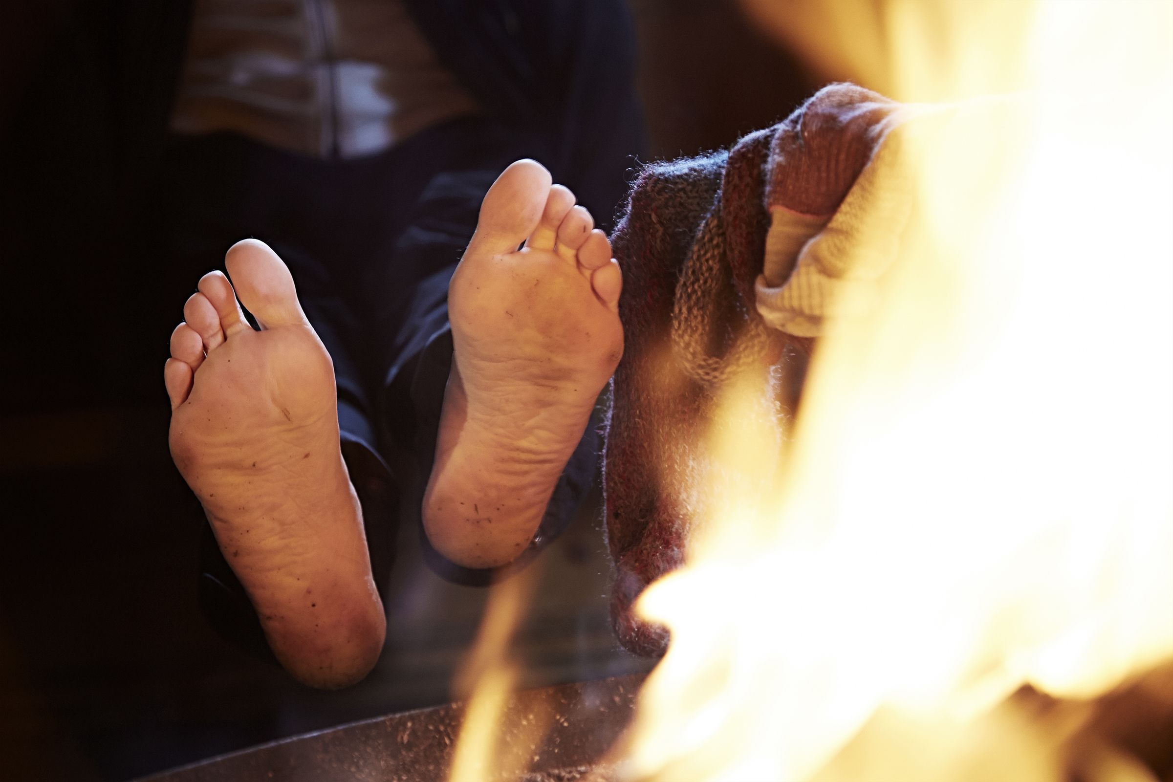 Hyvät vedenpitävät jalkineet ovat vaelluksen tärkein varuste.