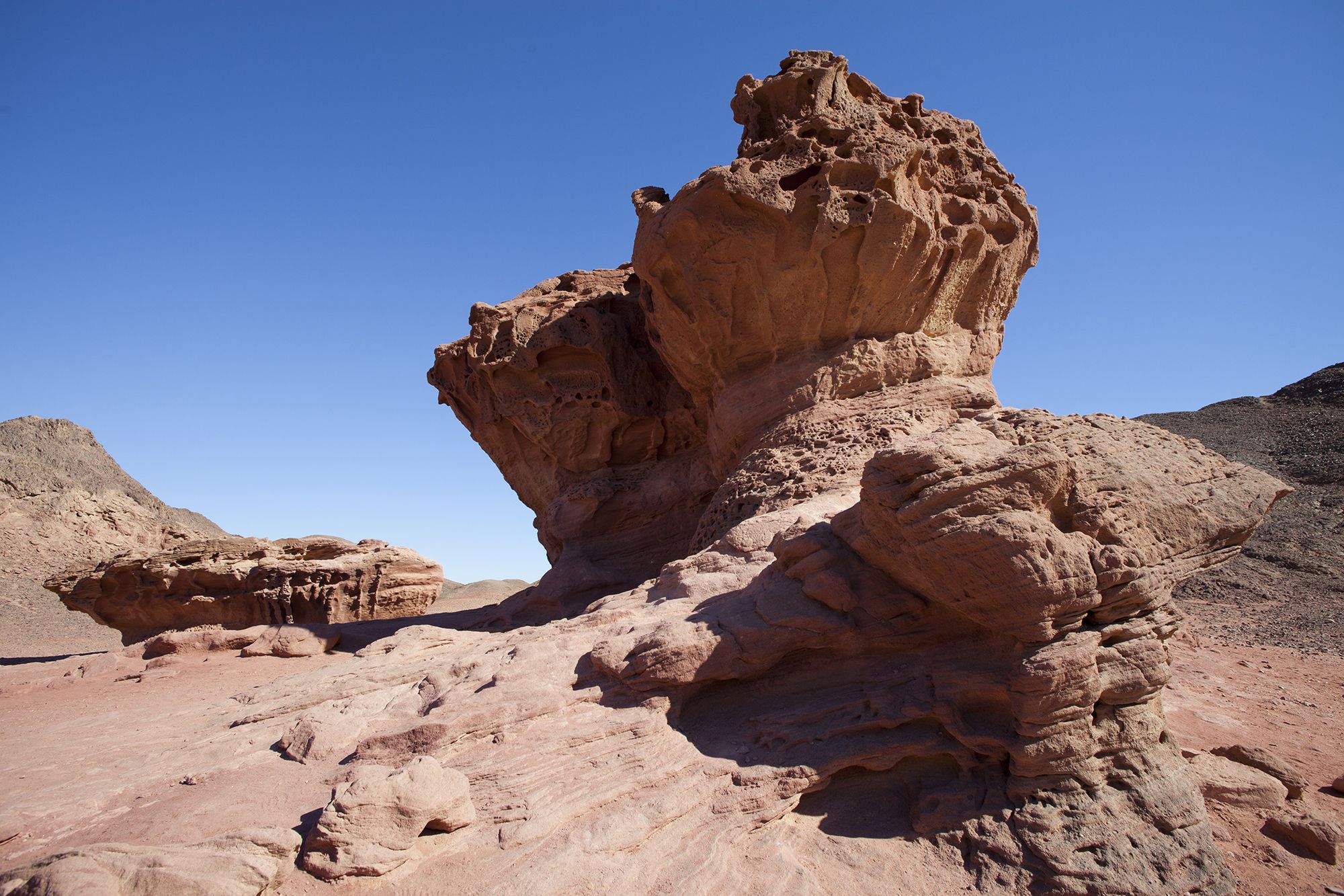 Timnan kalliomuodostelmat ovat kuin taidetta.