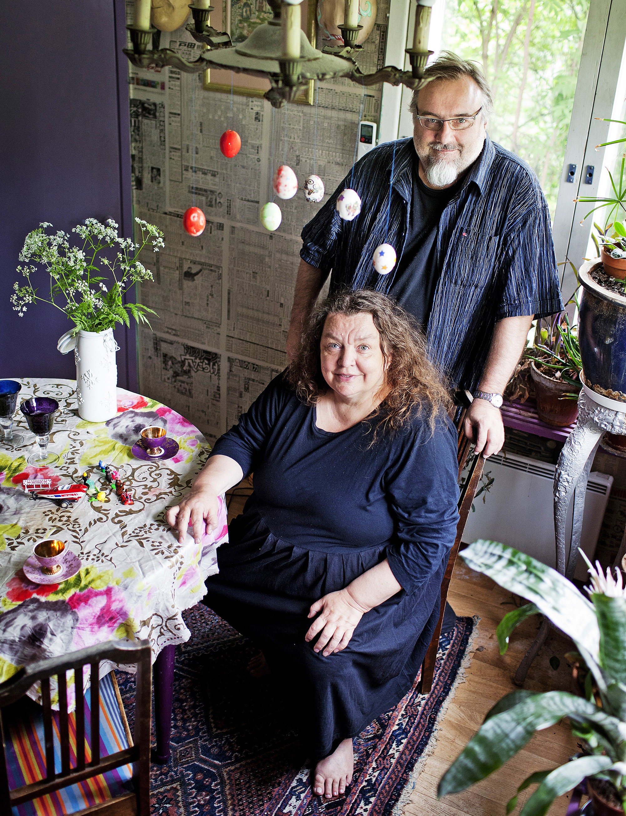 – Keräilemme kaikkea sellaista, mistä muut haluavat päästä eroon, Arja Jämsä kertoo.