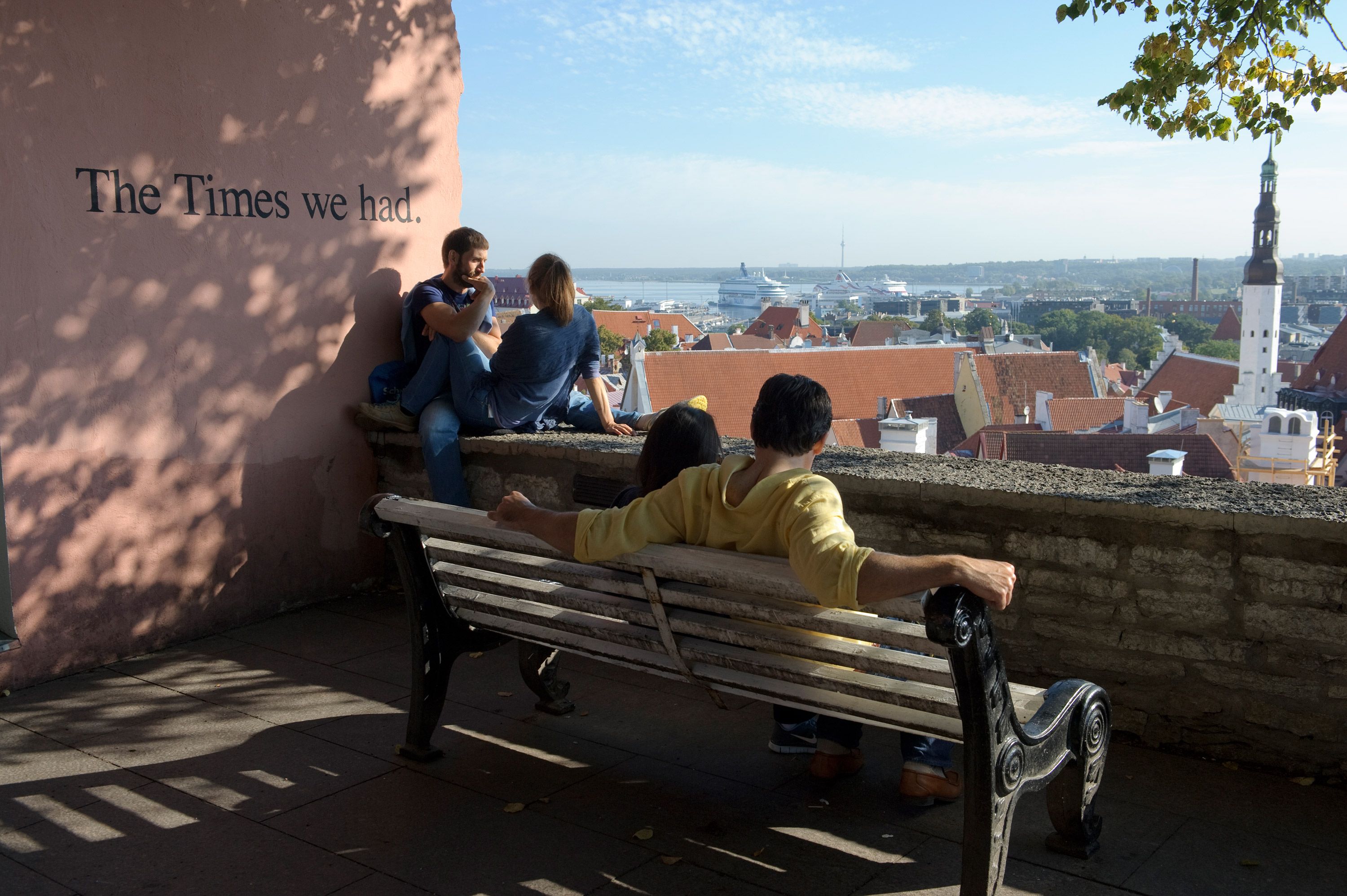 Vanhaakaupunkia voi ihailla näköalapaikoilta.
