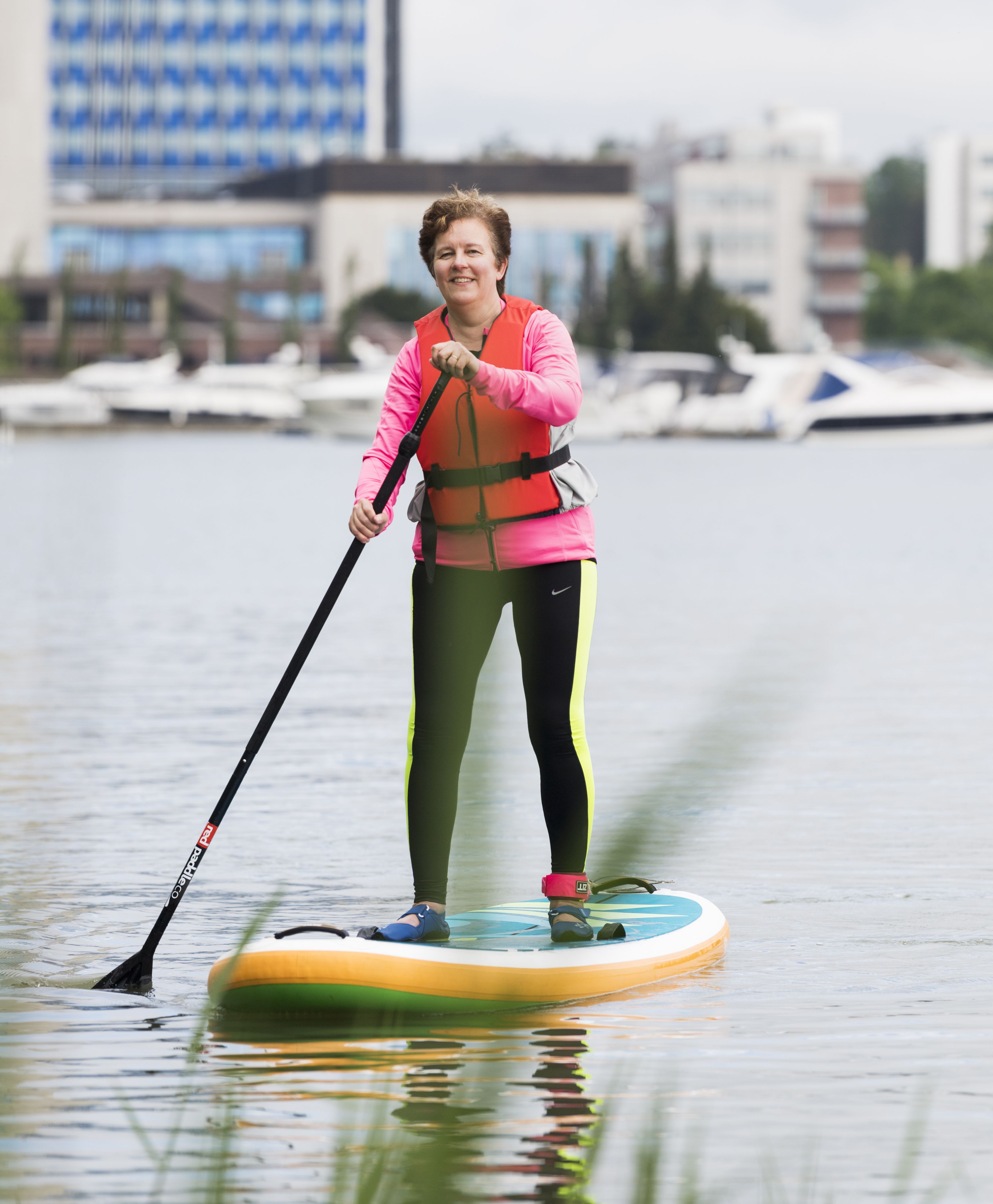Suppailu on auttanut istumatyötä tekevää Tarjaa. 