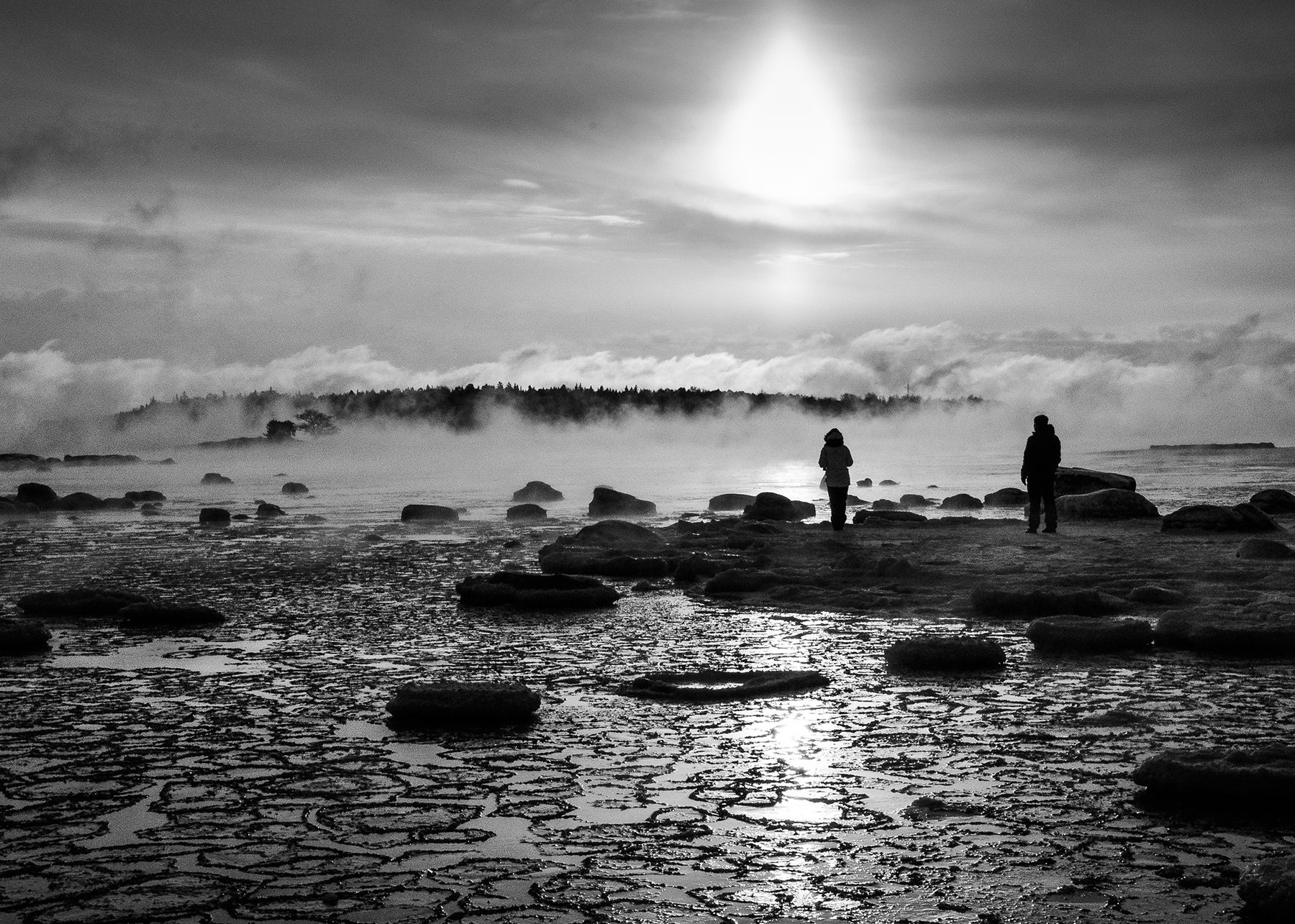 Kuvaaja Jouko Santala. ”Helsingin Lauttasaaren niemenkärjessä otin ainakin 200 kuvaa samasta kohdasta. Oli vaikeaa valita, minkä lähetän kilpailuun.”