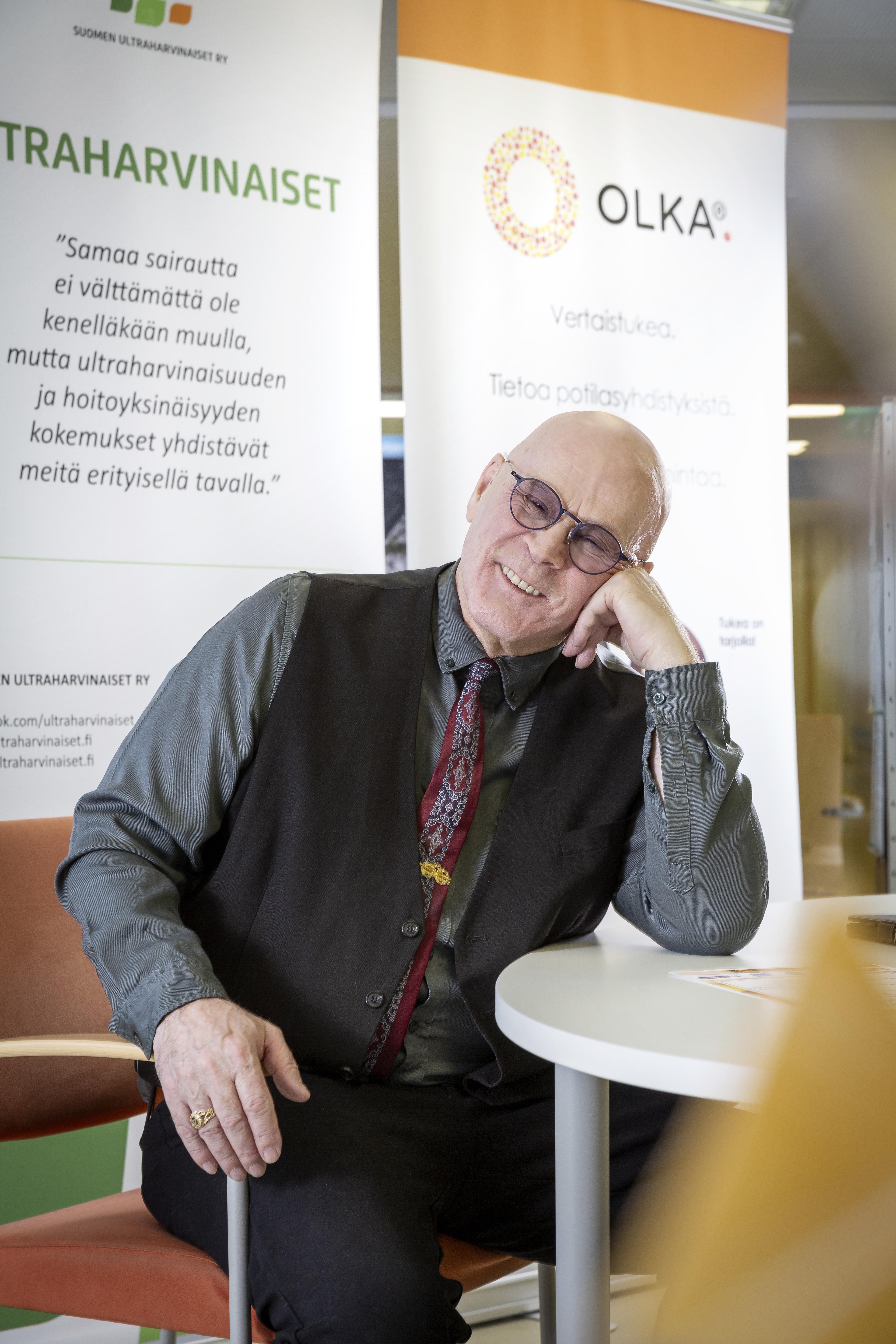 Hannu Hoffrenia auttoi, kun hän sairastuttuaan pääsi kertomaan oireistaan ja ajatuksistaan läheisilleen. – Sain heiltä kannustusta ja uskoa elämään. Keskustelujen ansiosta pahimmat pelkoni lievenivät aina hetkeksi.