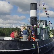 Näin höyrylaiva Warkaus purjehtii Saimaalla – katso video