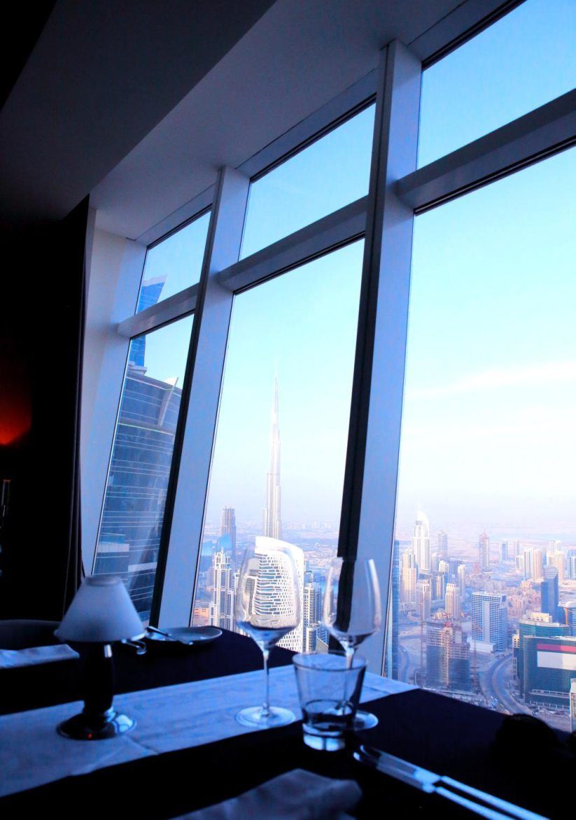 Näköalat korkealla vaikuttavat epätodellisilta.