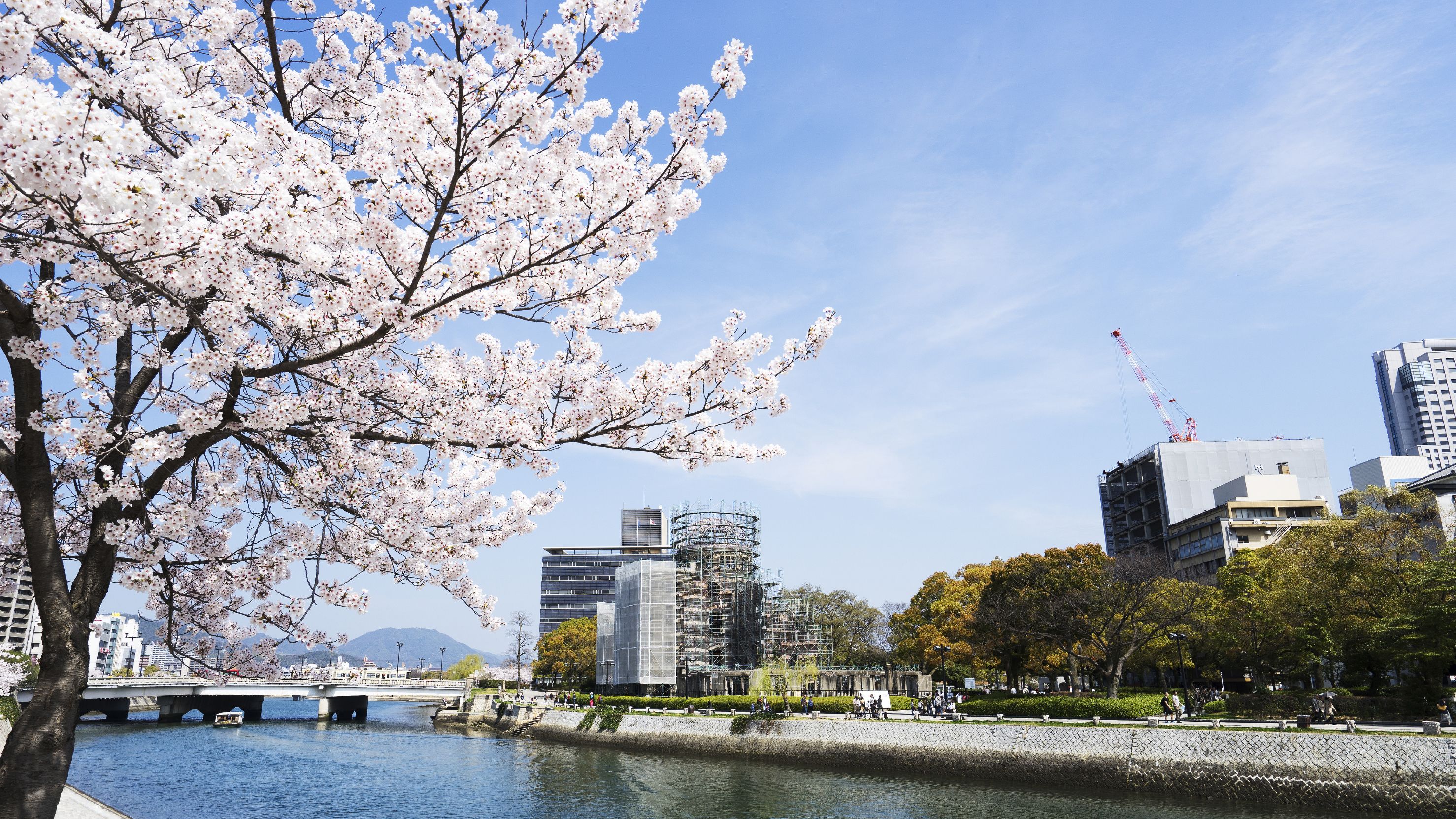 Osuvatkohan ET-tilaajamatkalaiset Hiroshimaan vielä kirsikan kukinta-aikaan?