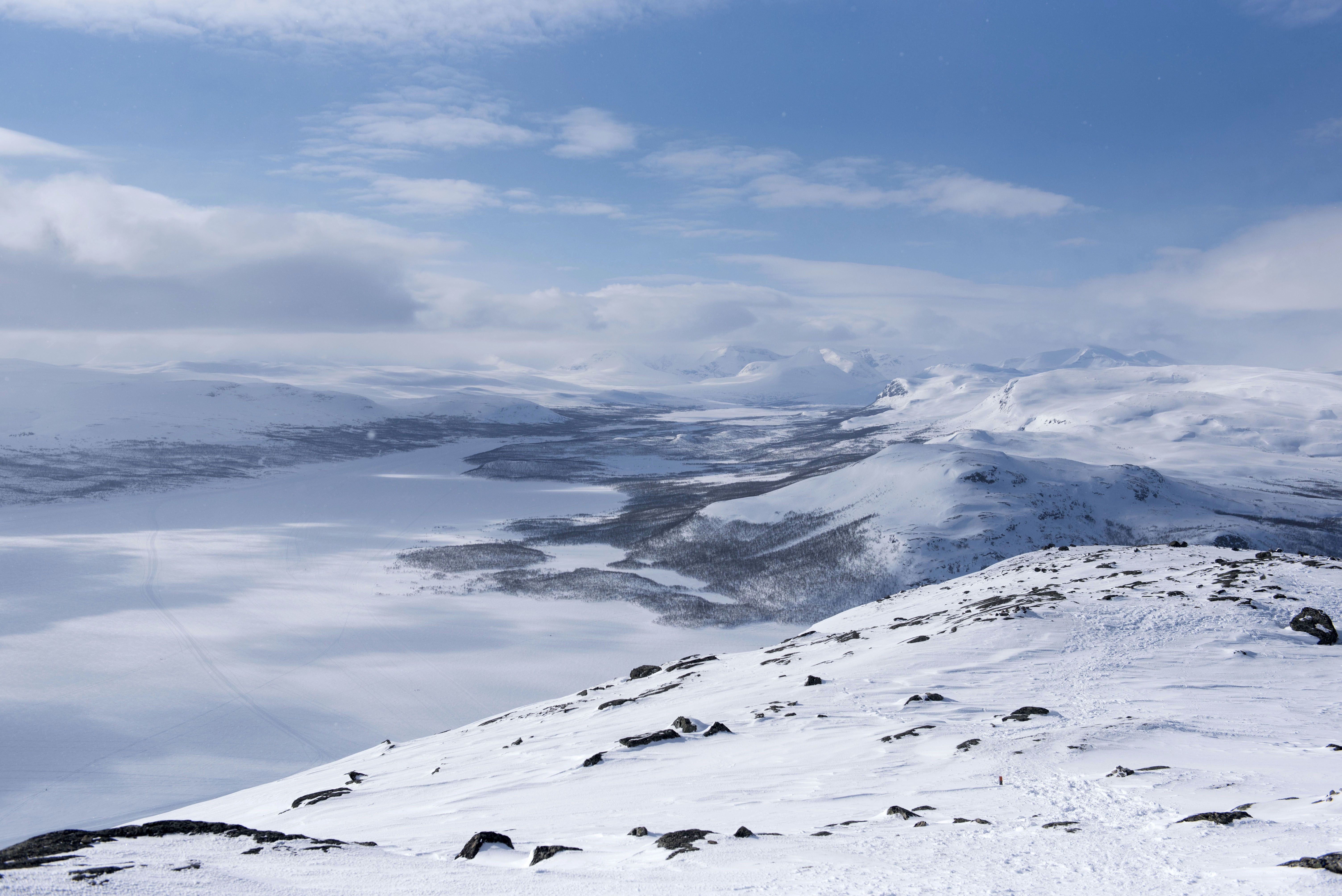 Reitti kulki Kilpisjärveltä Suomen, Ruotsin ja Norjan rajalle ja Mallan kautta takaisin.