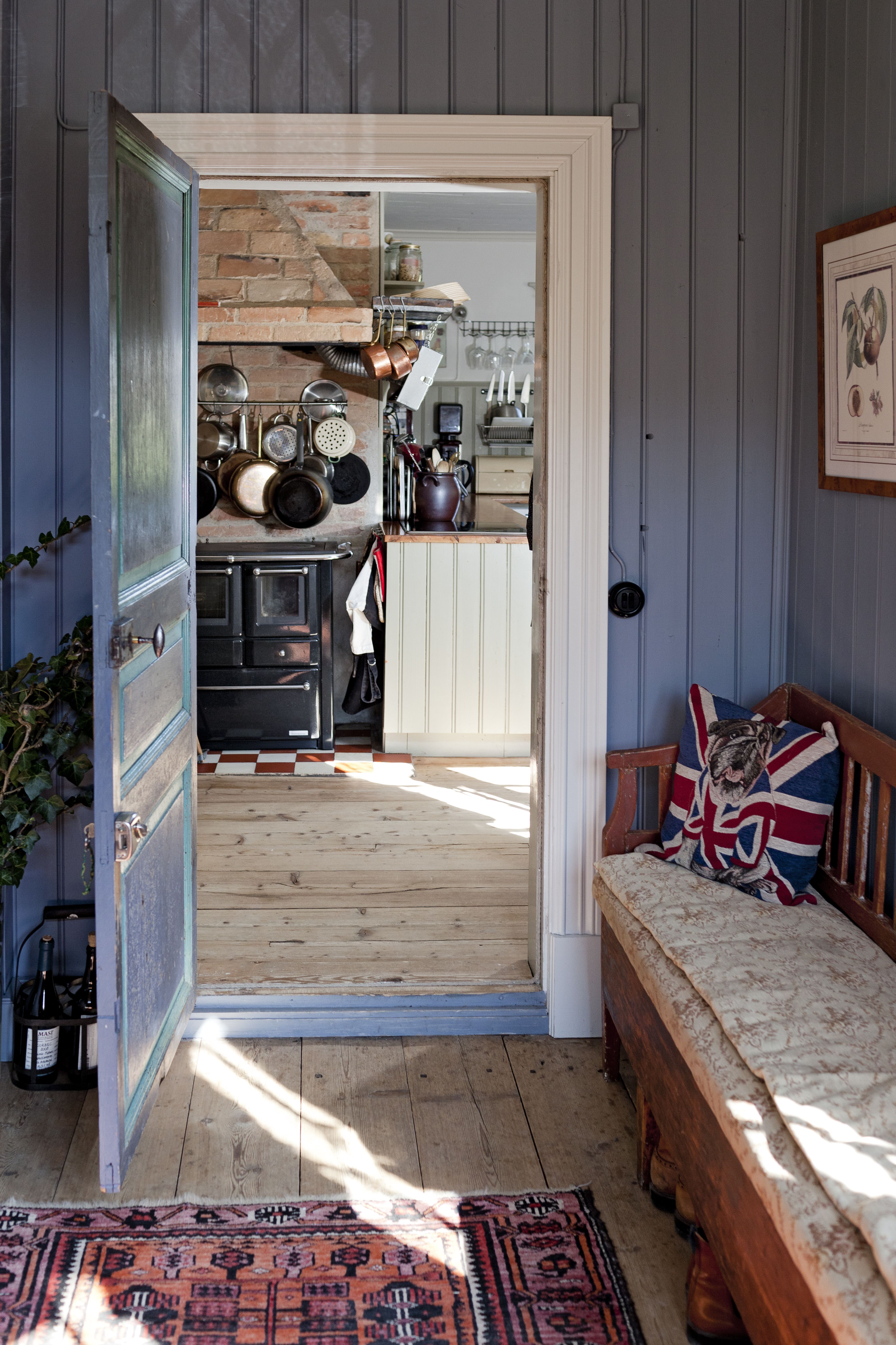 Eteisestä näkee kokin valtakunnan.