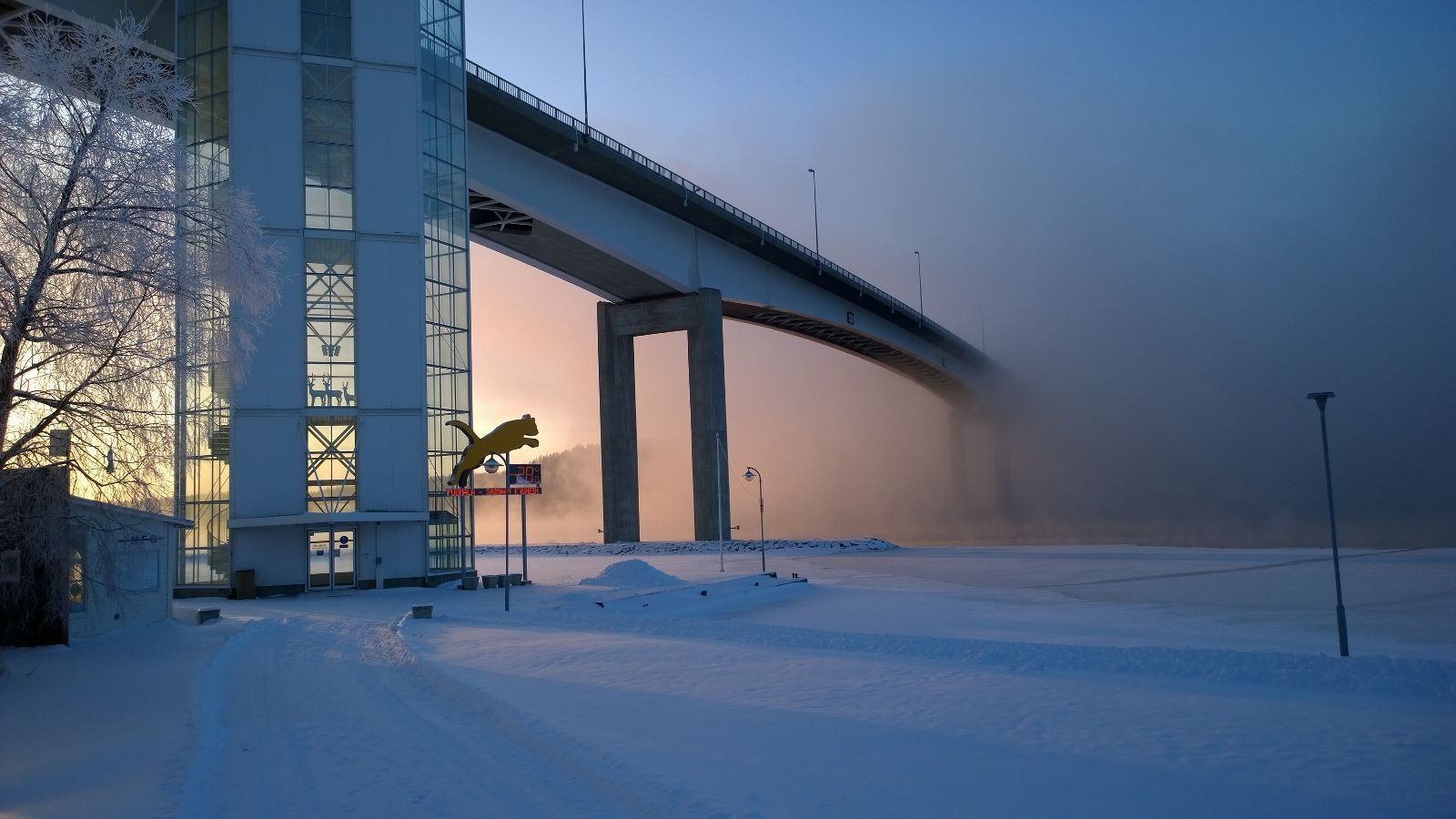 Marianne Auvinen: "Kirpeää pakkasta Puumalassa"