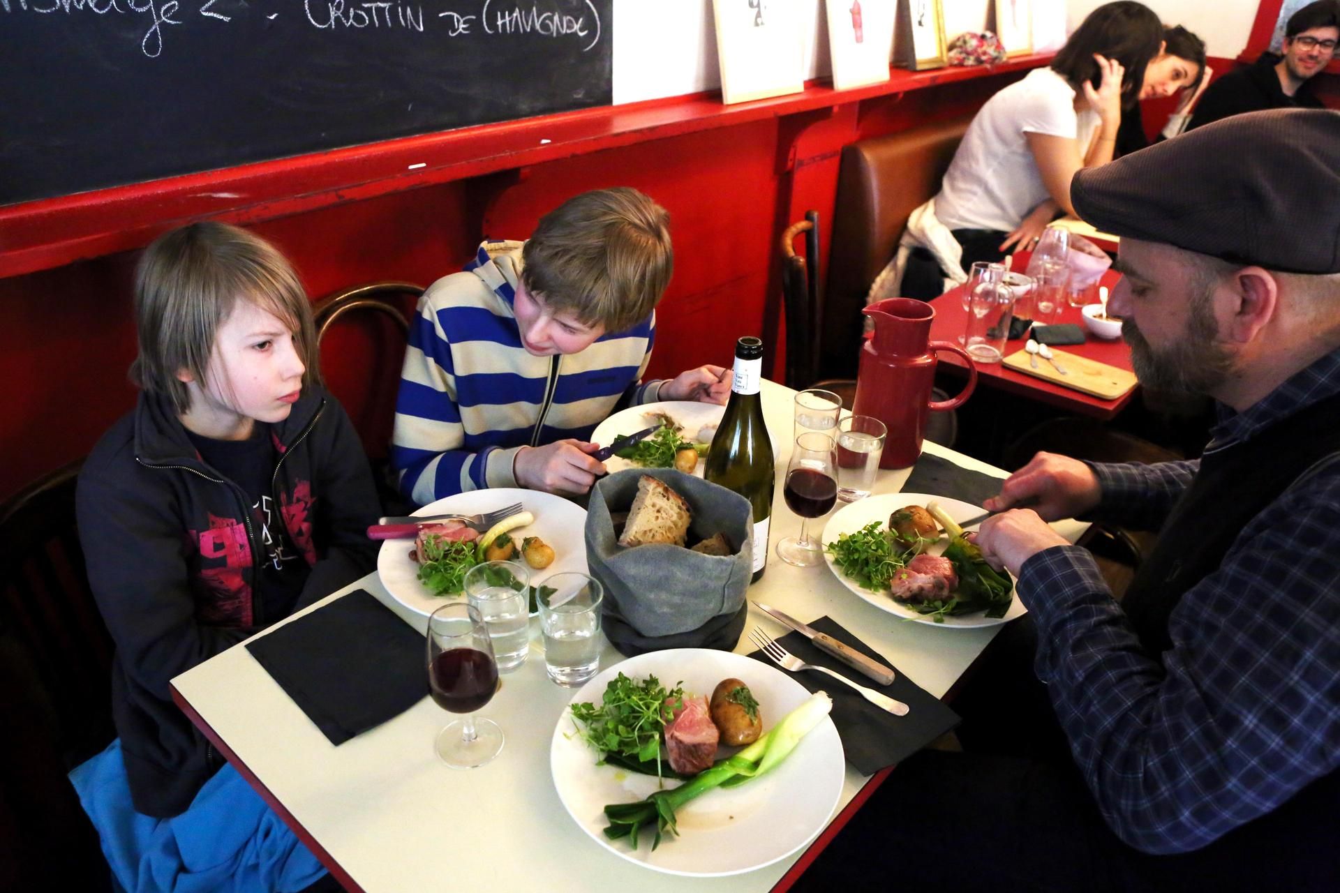 Au Passagen ateria ei miellytä kaikkia.