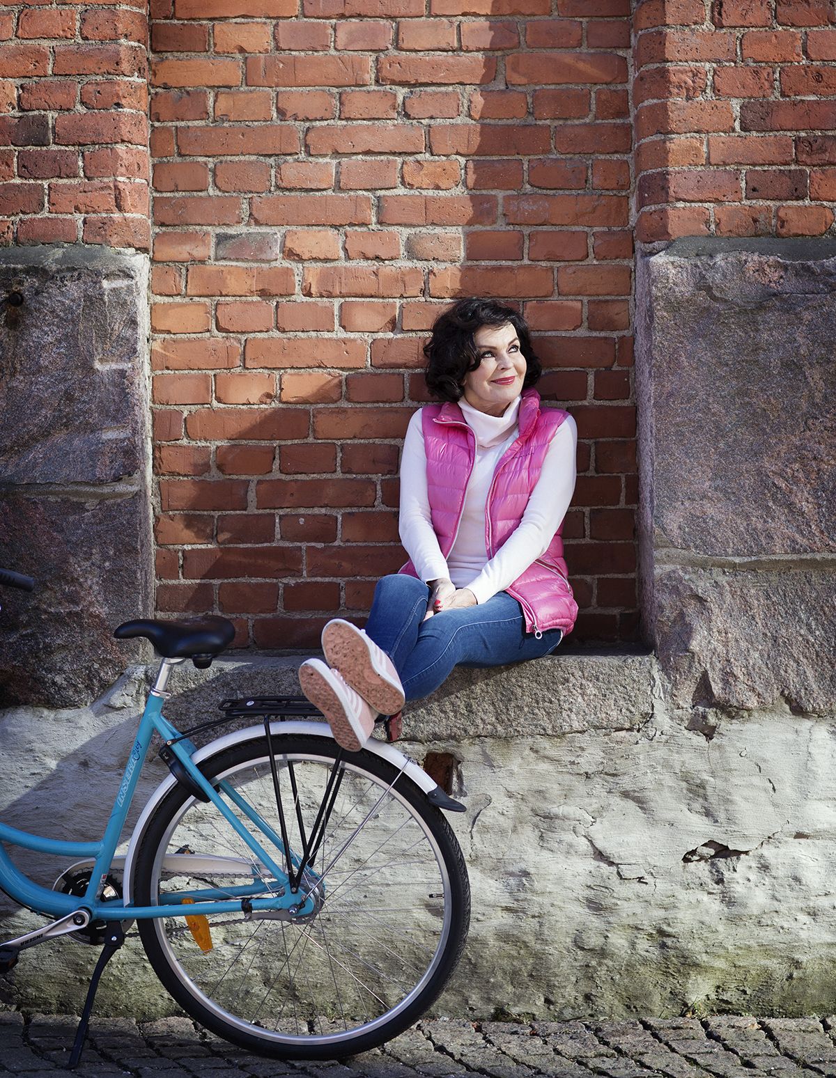 Paulan mielestä Helsinki on upea pyöräilykaupunki.