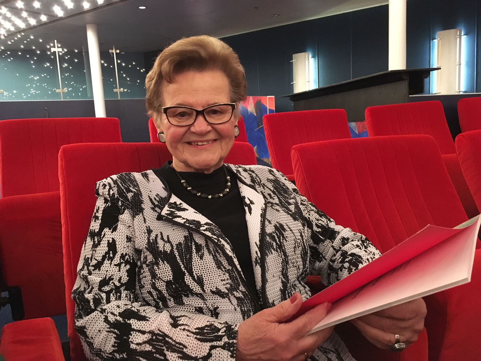 – Oli mukavaa, kun sain kuulla myös minulle rakkaimman jouulaulun, Marjatta Soininen iloitsee.